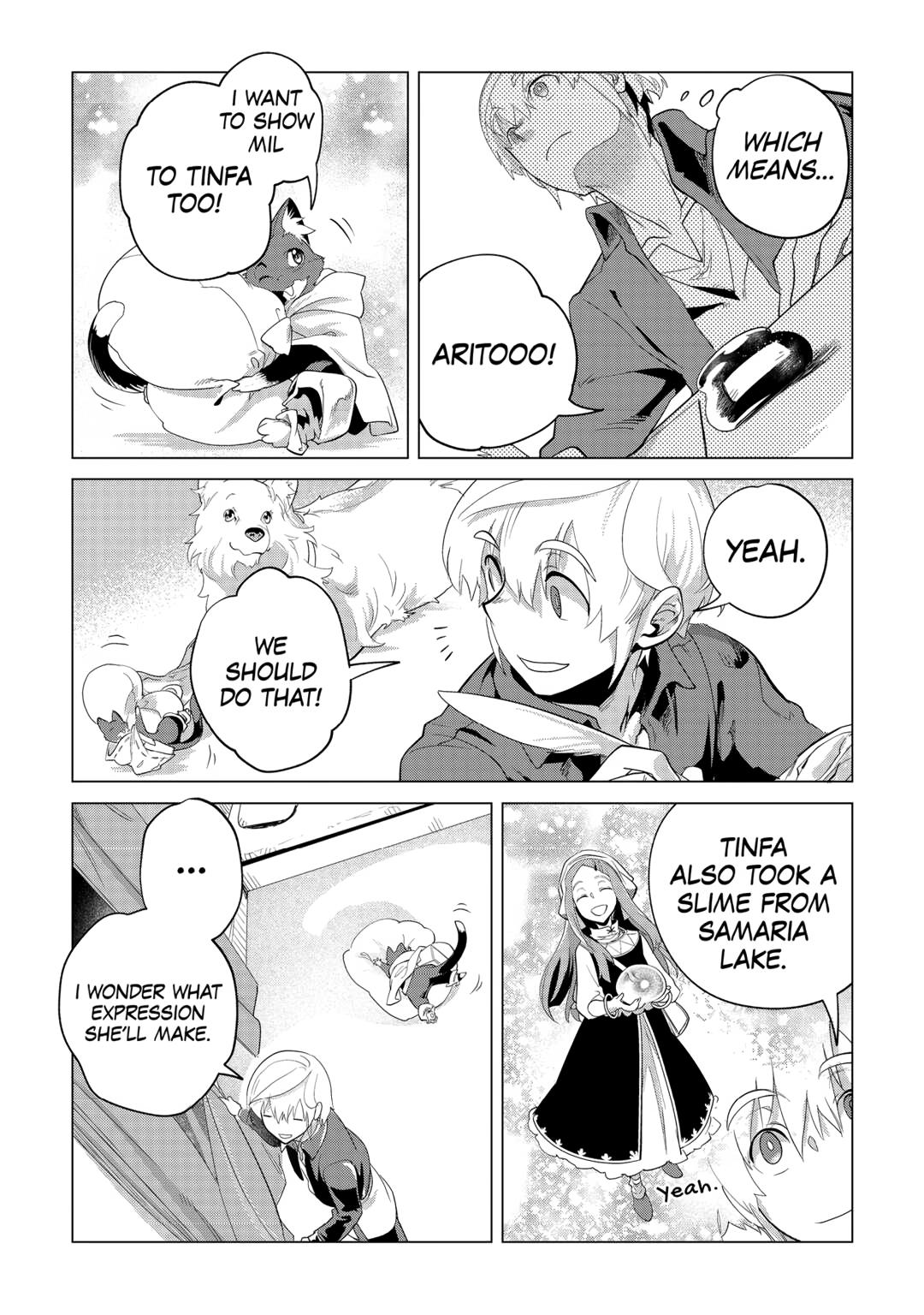 Mofumofu to Isekai Slow Life o Mezashimasu Chap 34 - Next Chap 35