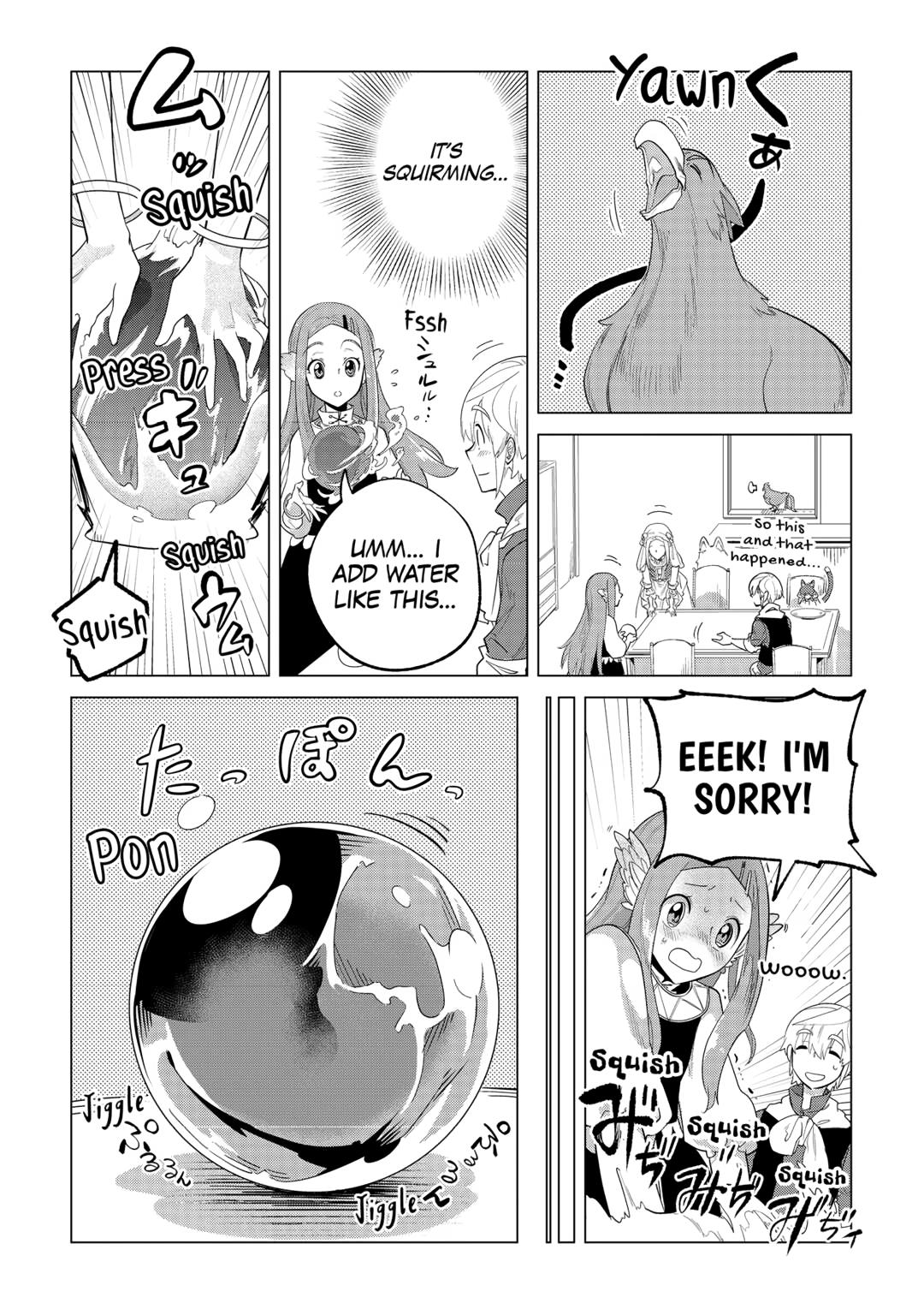 Mofumofu to Isekai Slow Life o Mezashimasu Chap 35 - Next Chap 36