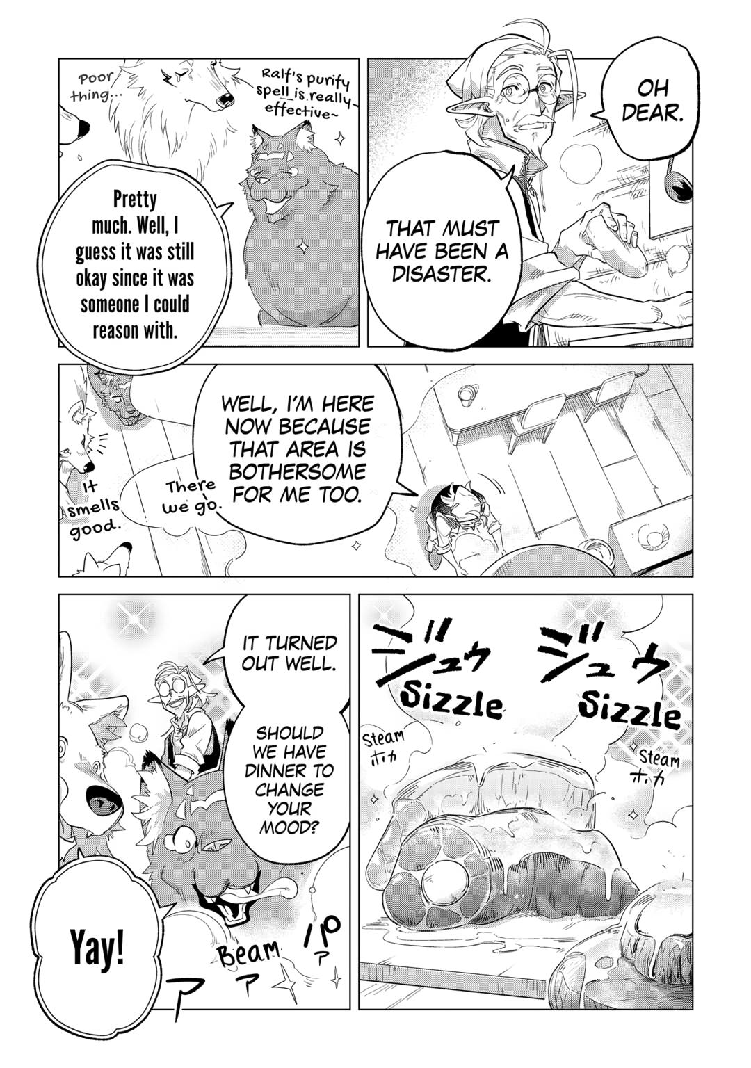 Mofumofu to Isekai Slow Life o Mezashimasu Chap 35 - Next Chap 36