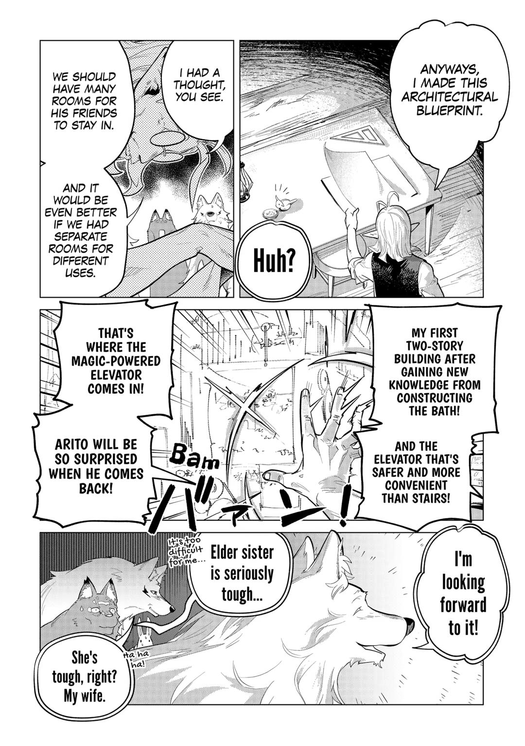 Mofumofu to Isekai Slow Life o Mezashimasu Chap 36 - Next Chap 37