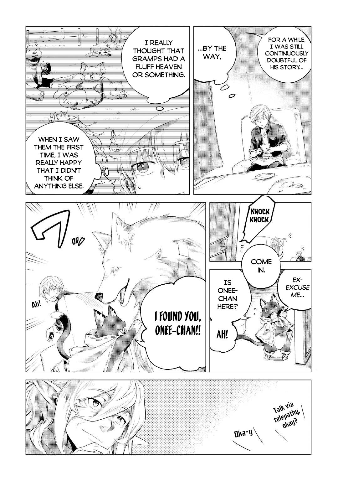 Mofumofu to Isekai Slow Life o Mezashimasu Chap 30 - Next Chap 31