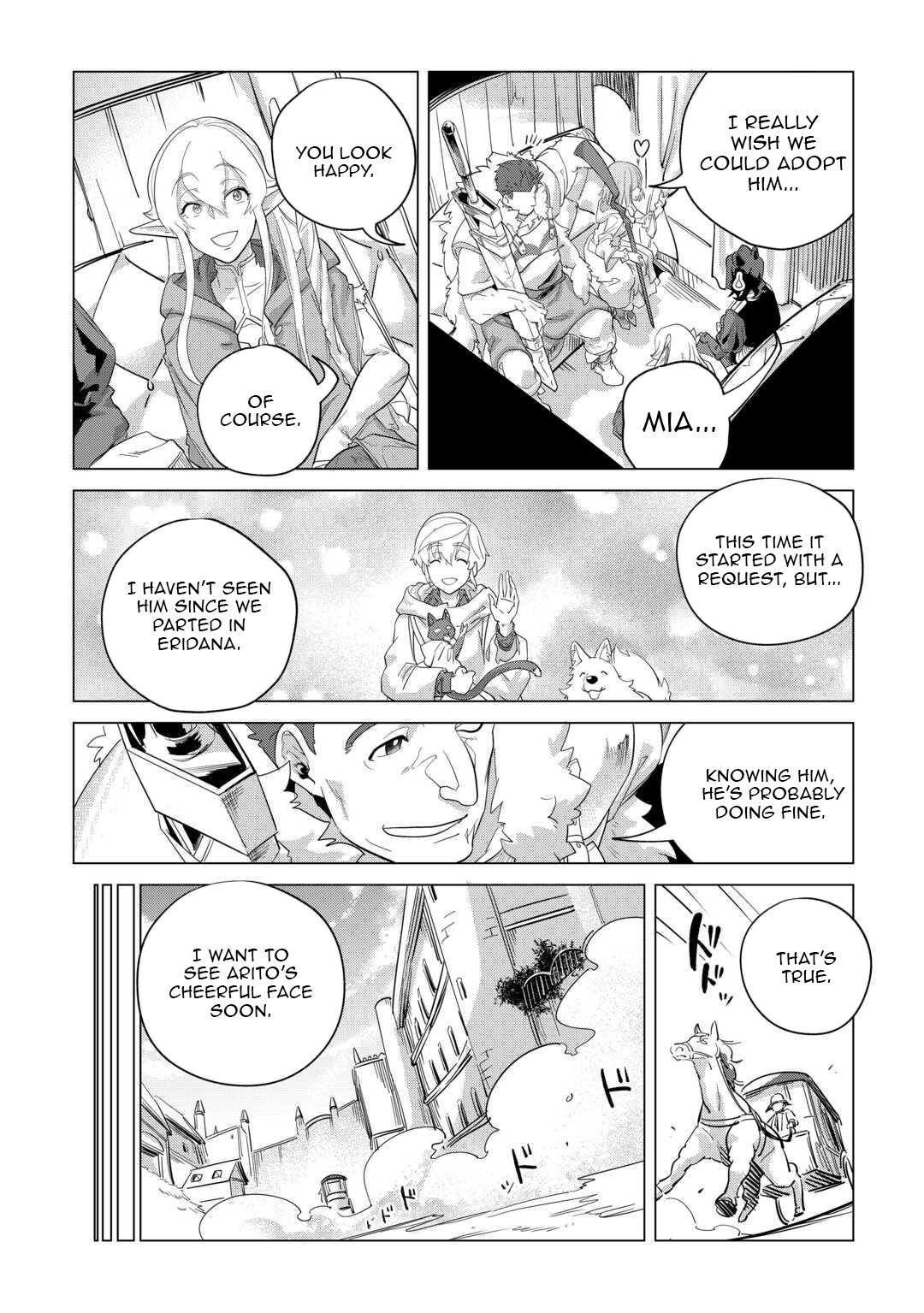 Mofumofu to Isekai Slow Life o Mezashimasu Chap 47 - Next Chap 48
