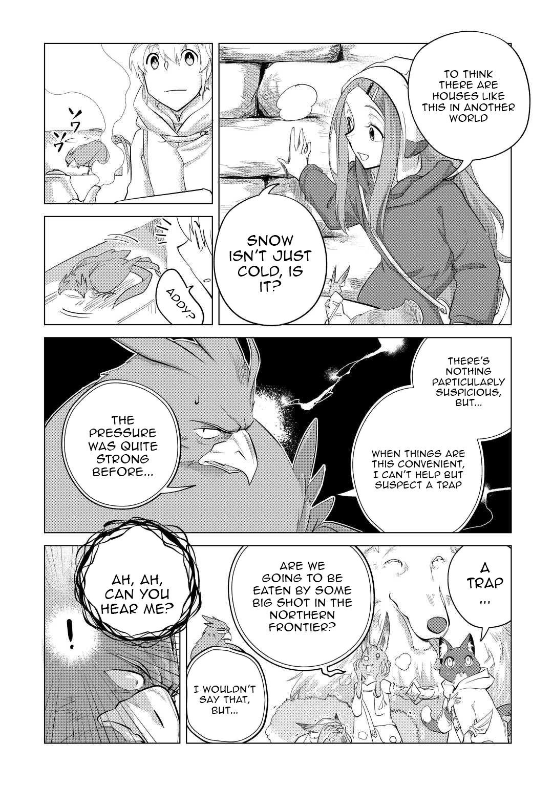 Mofumofu to Isekai Slow Life o Mezashimasu Chap 45 - Next Chap 46