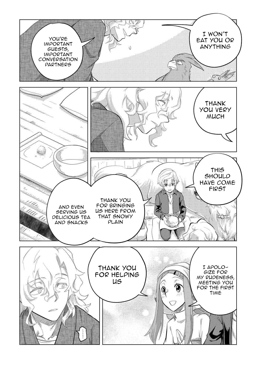 Mofumofu to Isekai Slow Life o Mezashimasu Chap 45 - Next Chap 46