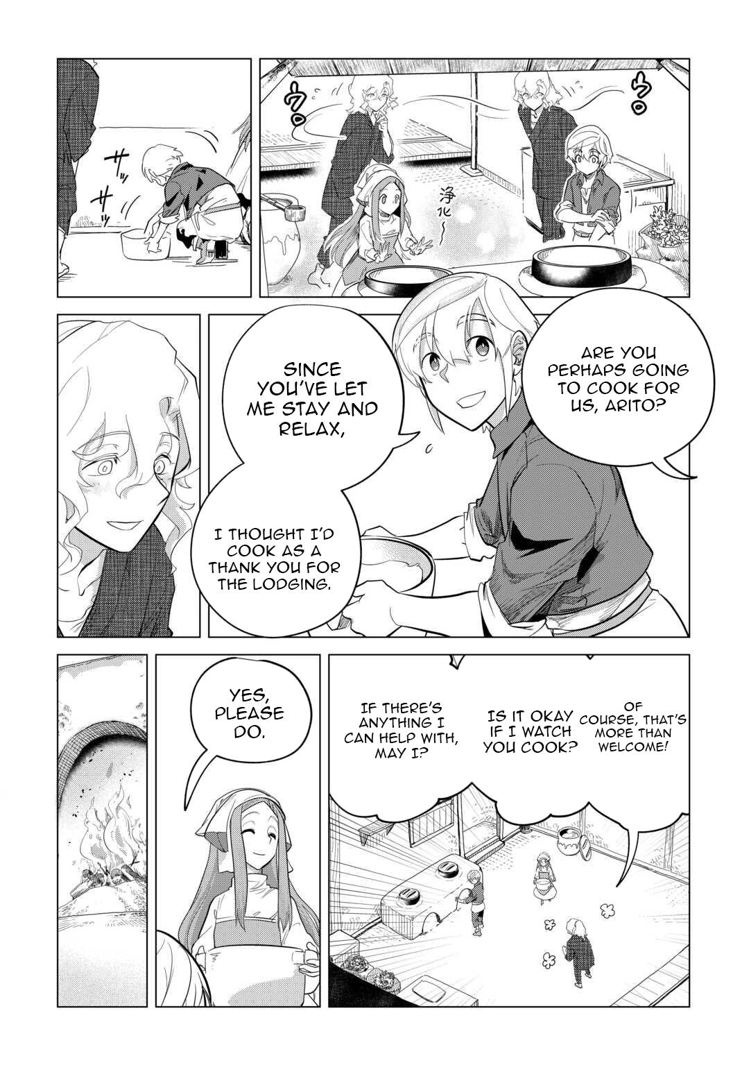 Mofumofu to Isekai Slow Life o Mezashimasu Chap 46 - Next Chap 47