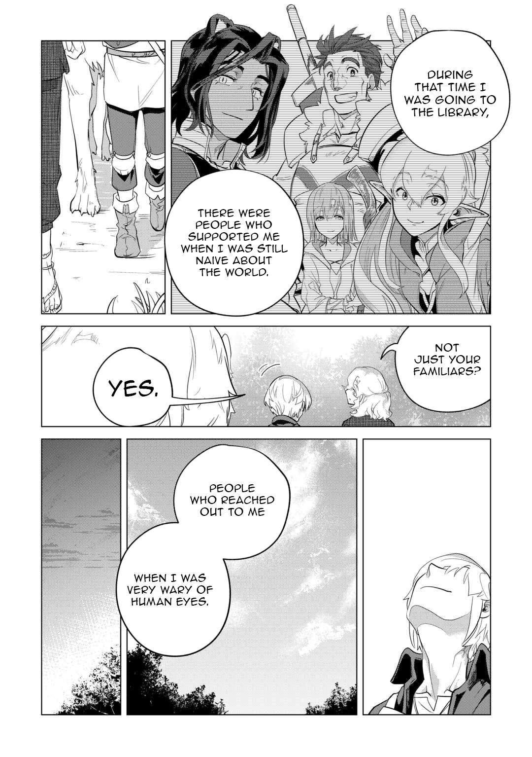 Mofumofu to Isekai Slow Life o Mezashimasu Chap 46 - Next Chap 47