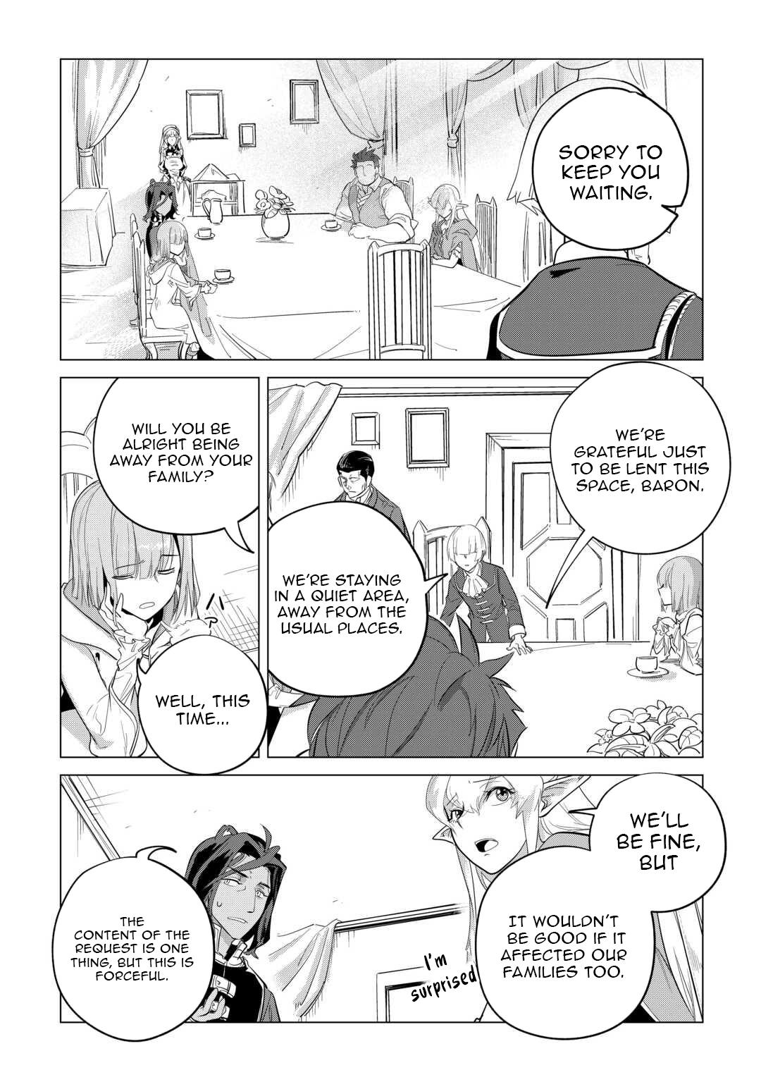 Mofumofu to Isekai Slow Life o Mezashimasu Chap 46 - Next Chap 47