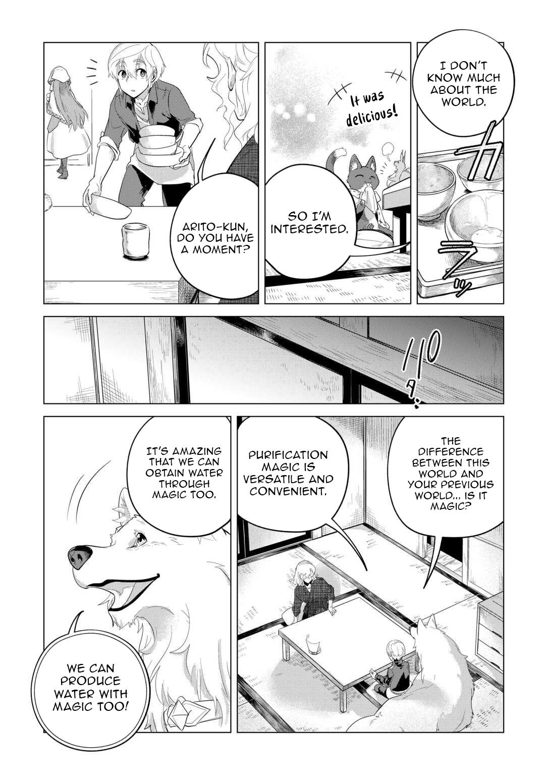 Mofumofu to Isekai Slow Life o Mezashimasu Chap 46 - Next Chap 47