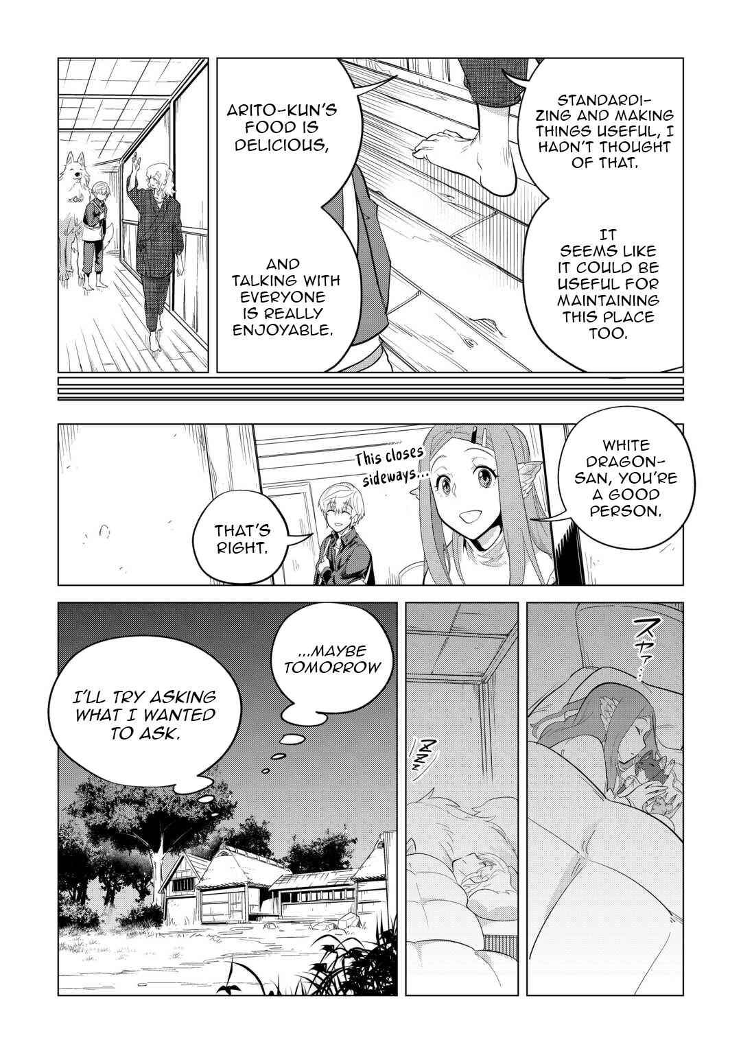 Mofumofu to Isekai Slow Life o Mezashimasu Chap 46 - Next Chap 47