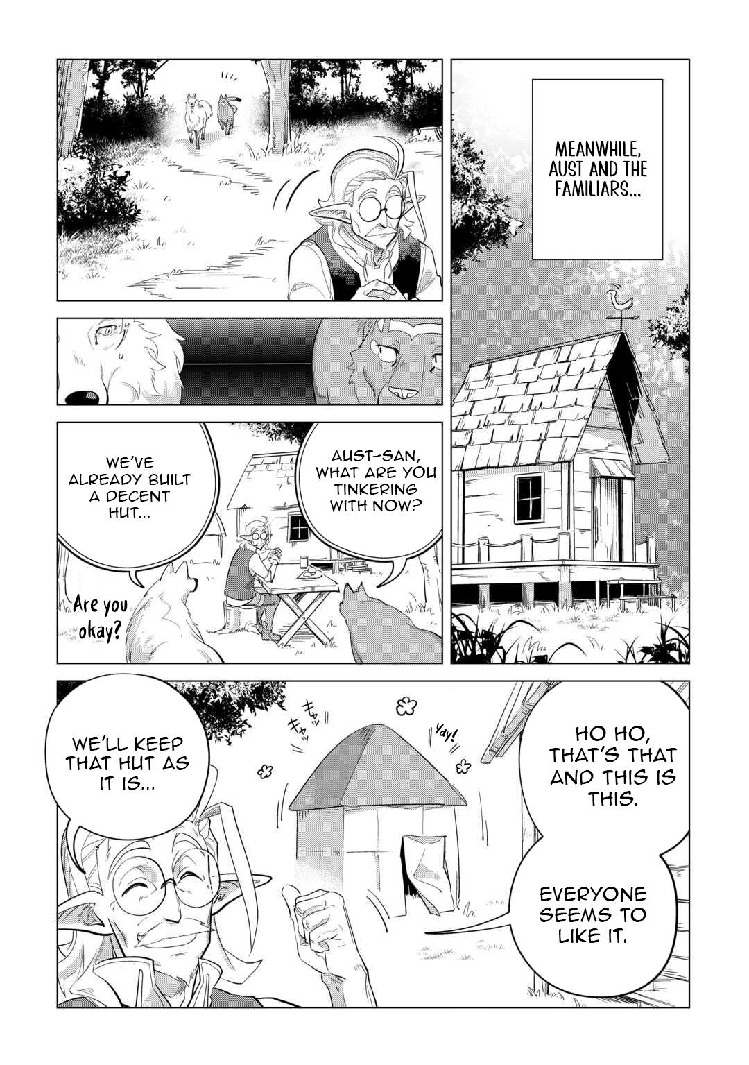 Mofumofu to Isekai Slow Life o Mezashimasu Chap 46 - Next Chap 47