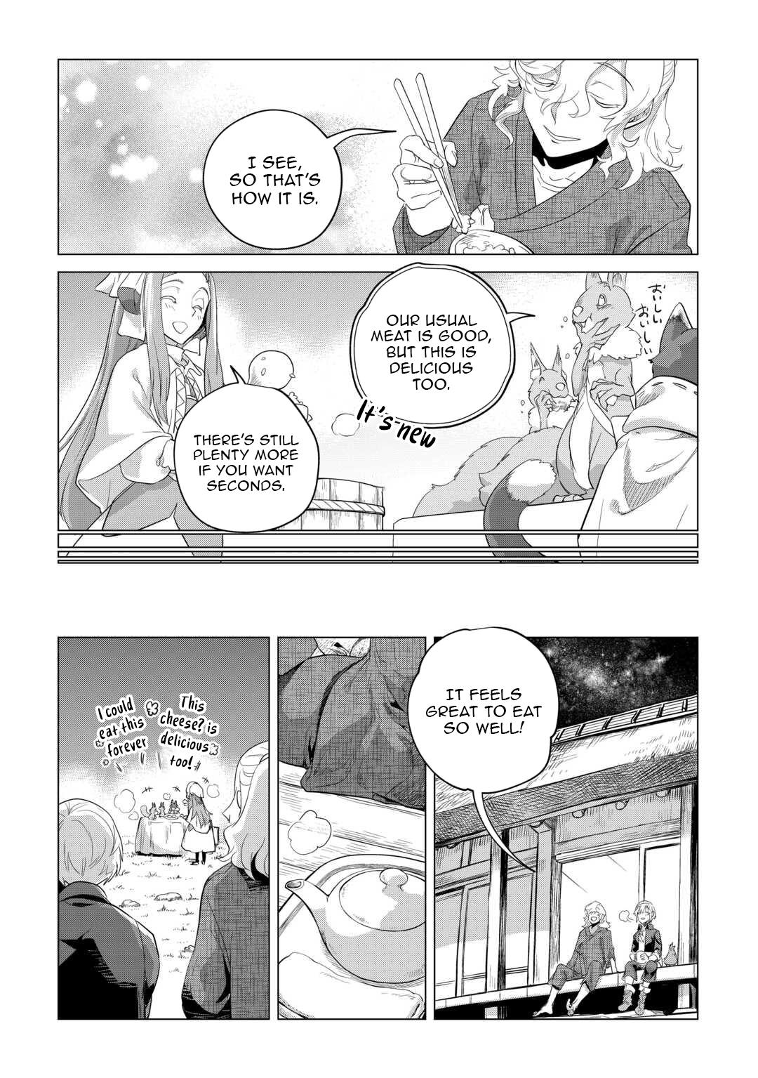 Mofumofu to Isekai Slow Life o Mezashimasu Chap 48 - Next Chap 49