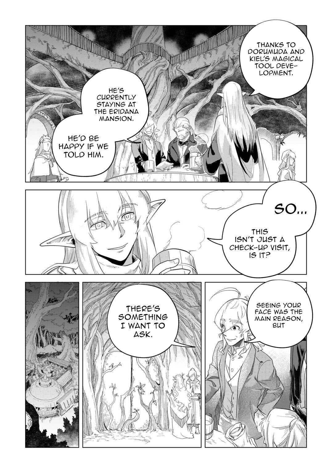 Mofumofu to Isekai Slow Life o Mezashimasu Chap 48 - Next Chap 49
