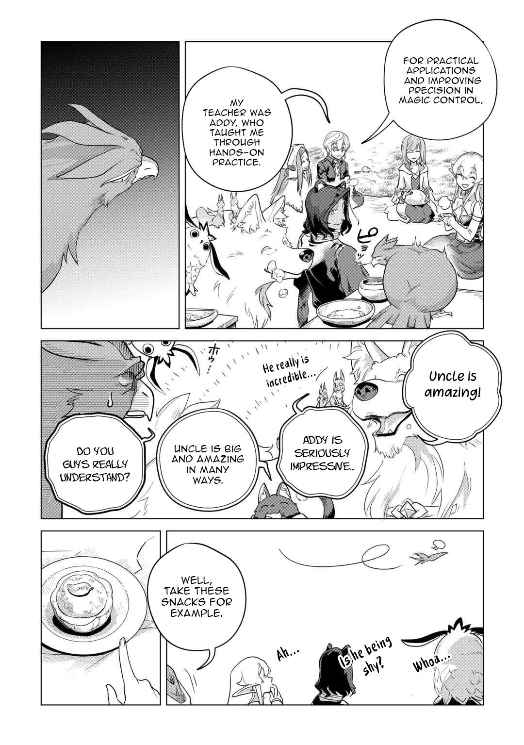 Mofumofu to Isekai Slow Life o Mezashimasu Chap 54 - Next Chap 55