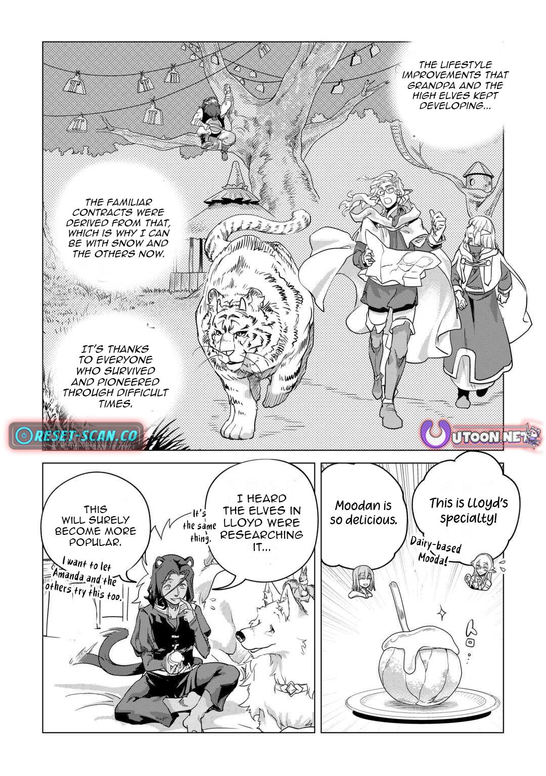 Mofumofu to Isekai Slow Life o Mezashimasu Chap 54 - Next Chap 55