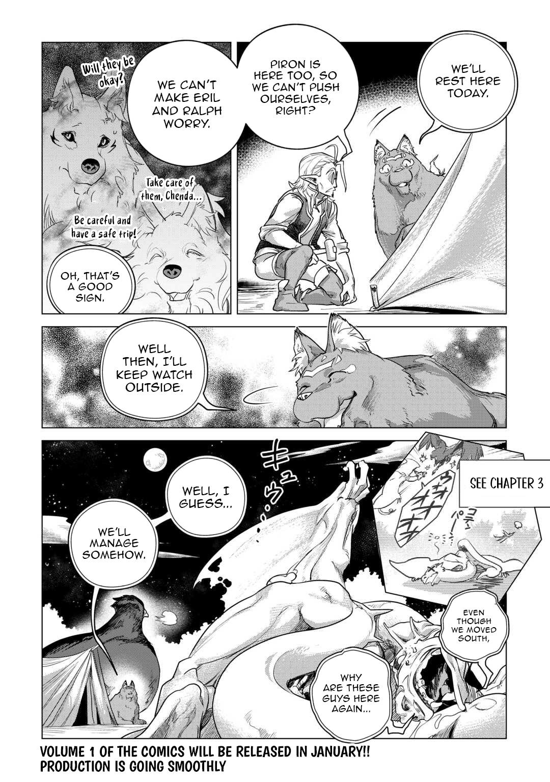 Mofumofu to Isekai Slow Life o Mezashimasu Chap 54 - Next Chap 55