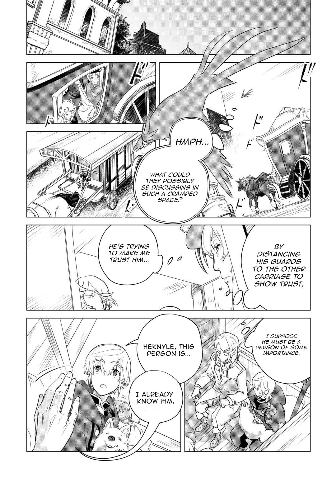 Mofumofu to Isekai Slow Life o Mezashimasu Chap 56 - Next Chap 57