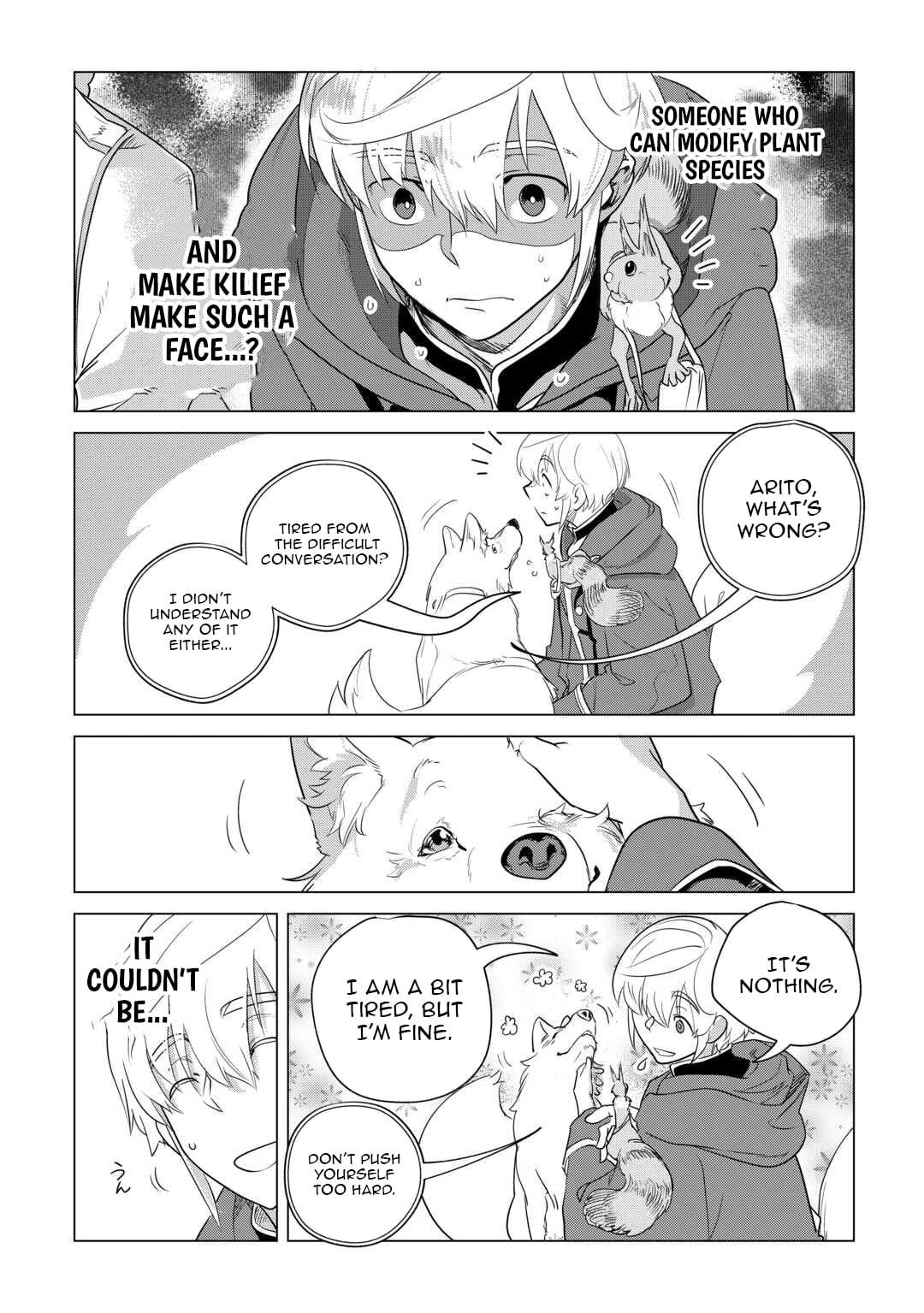 Mofumofu to Isekai Slow Life o Mezashimasu Chap 56 - Next Chap 57