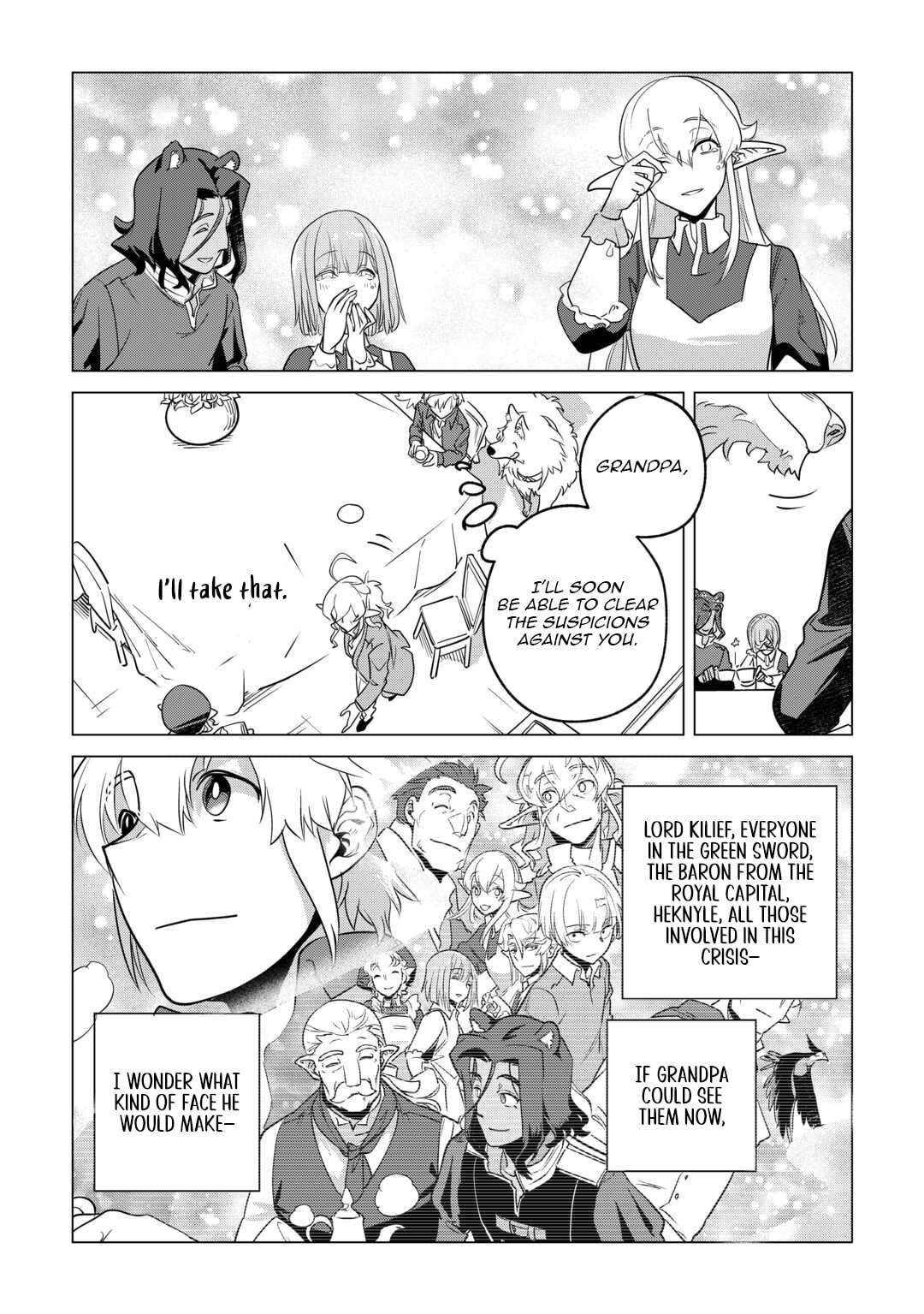 Mofumofu to Isekai Slow Life o Mezashimasu Chap 59 - Next Chap 60