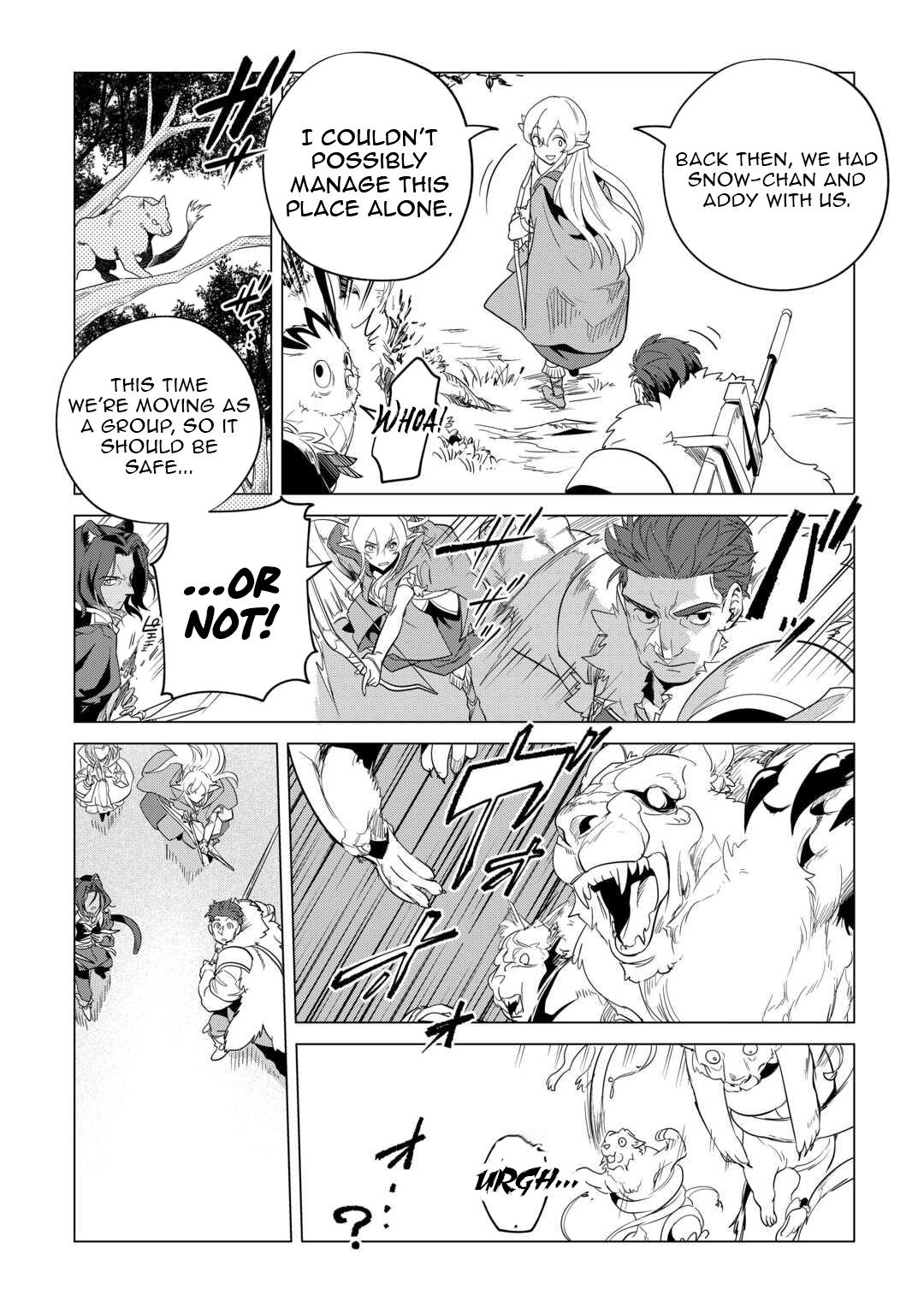 Mofumofu to Isekai Slow Life o Mezashimasu Chap 50 - Next Chap 51