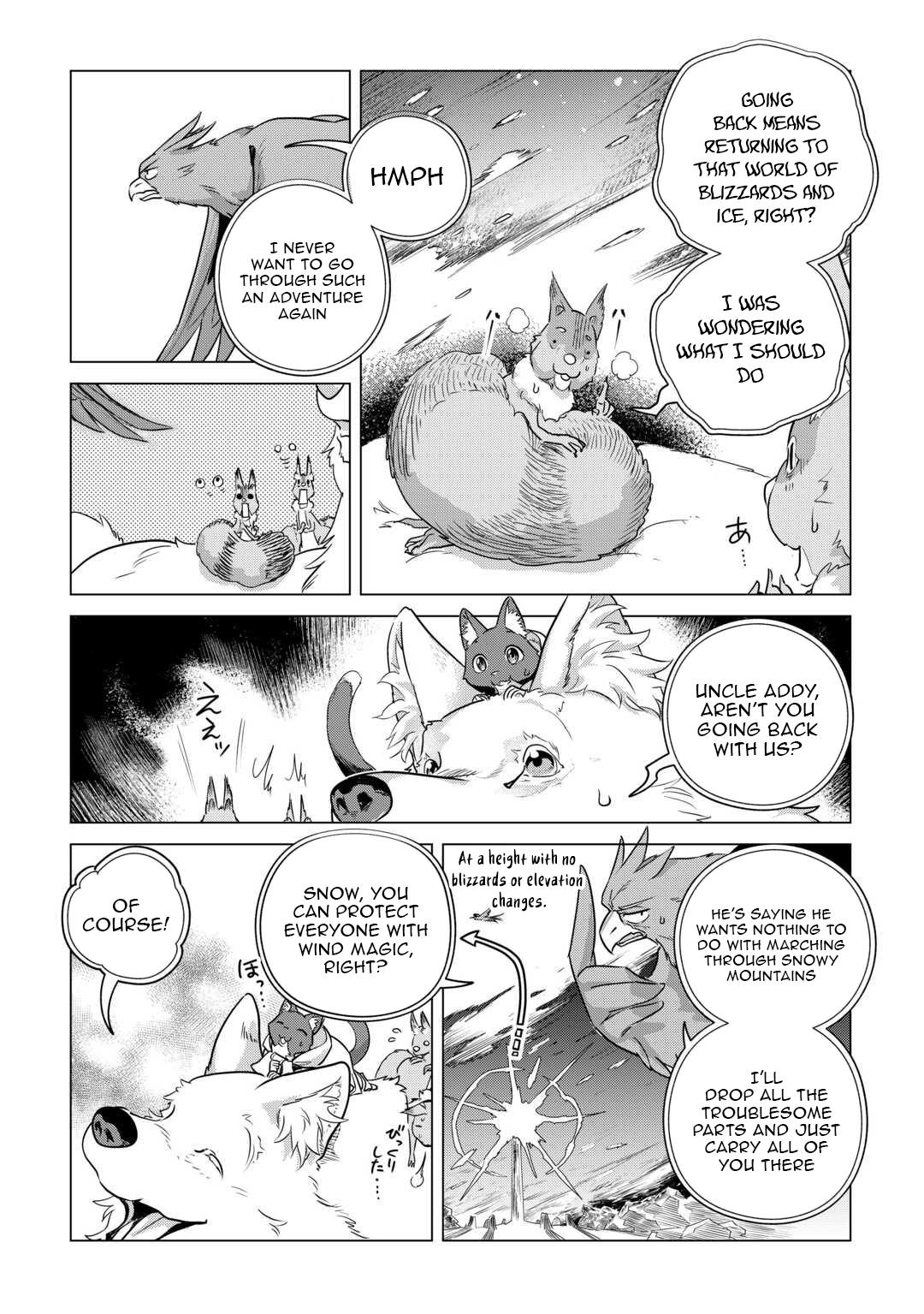 Mofumofu to Isekai Slow Life o Mezashimasu Chap 53 - Next Chap 54