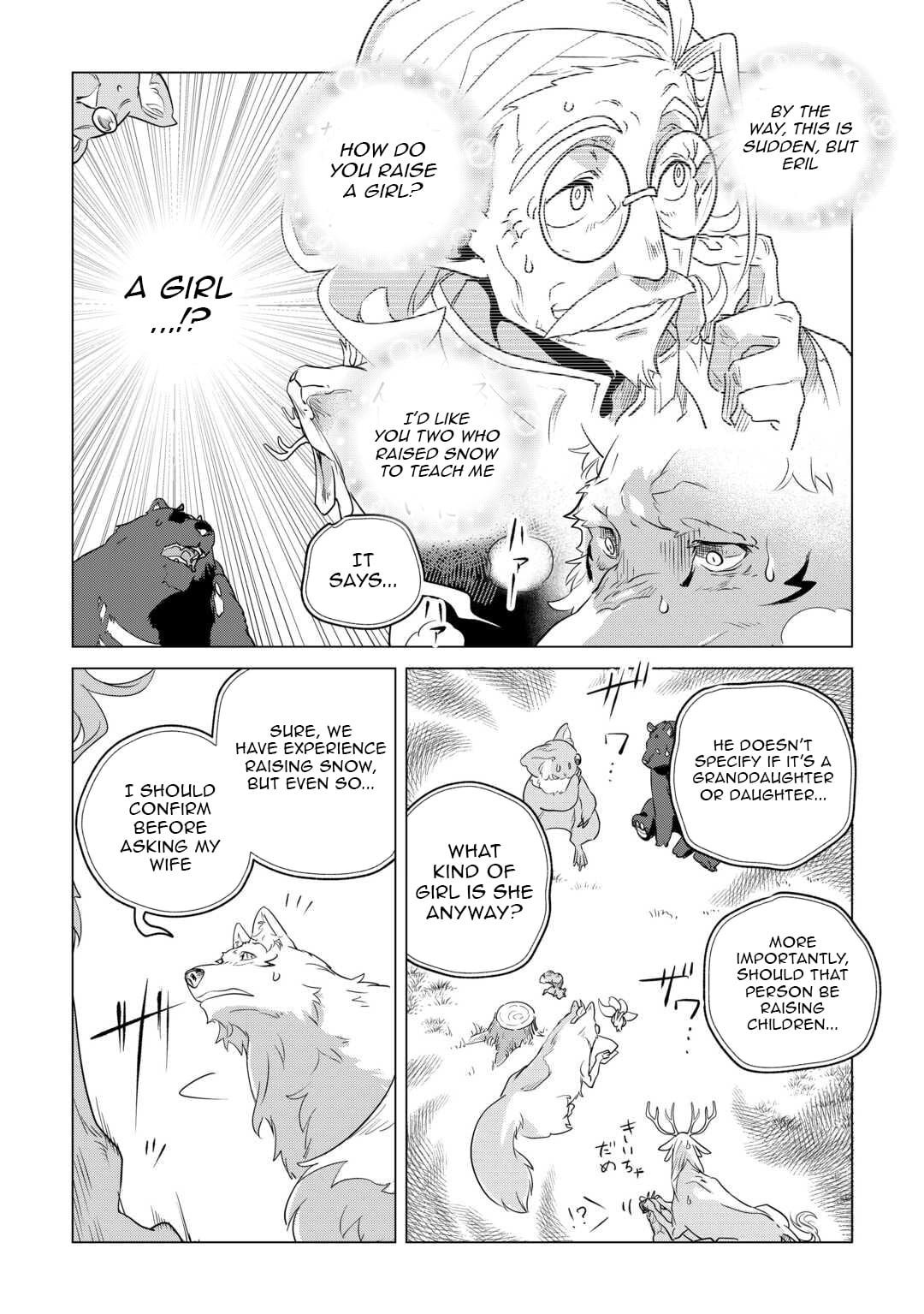 Mofumofu to Isekai Slow Life o Mezashimasu Chap 60 - Next Chap 61