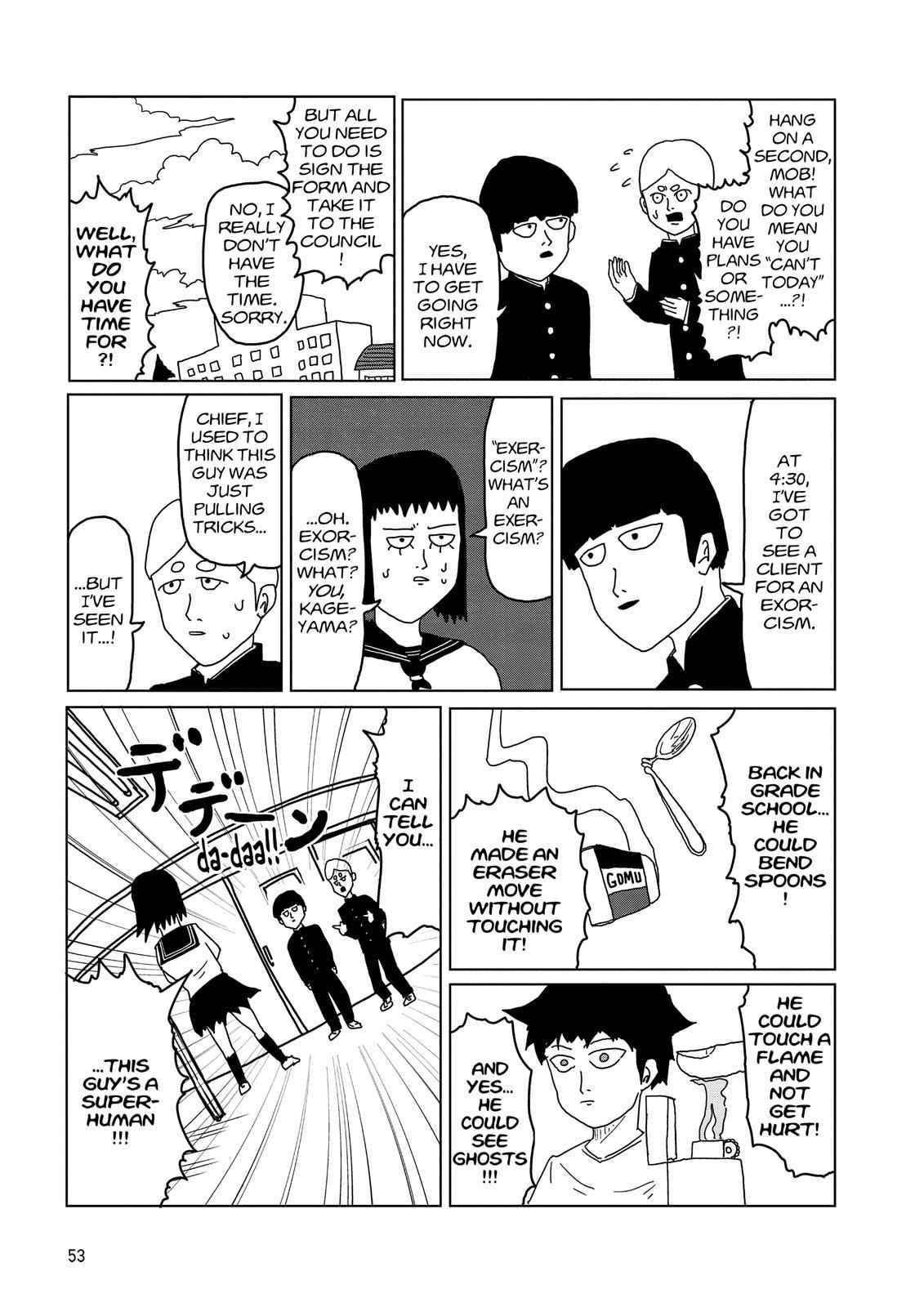 Mob Psycho 100 Chap 4 - Next Chap 5