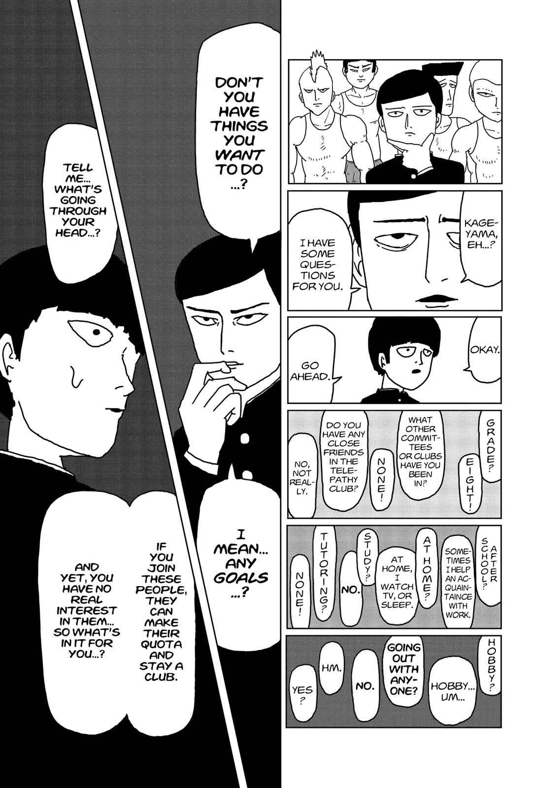 Mob Psycho 100 Chap 4 - Next Chap 5