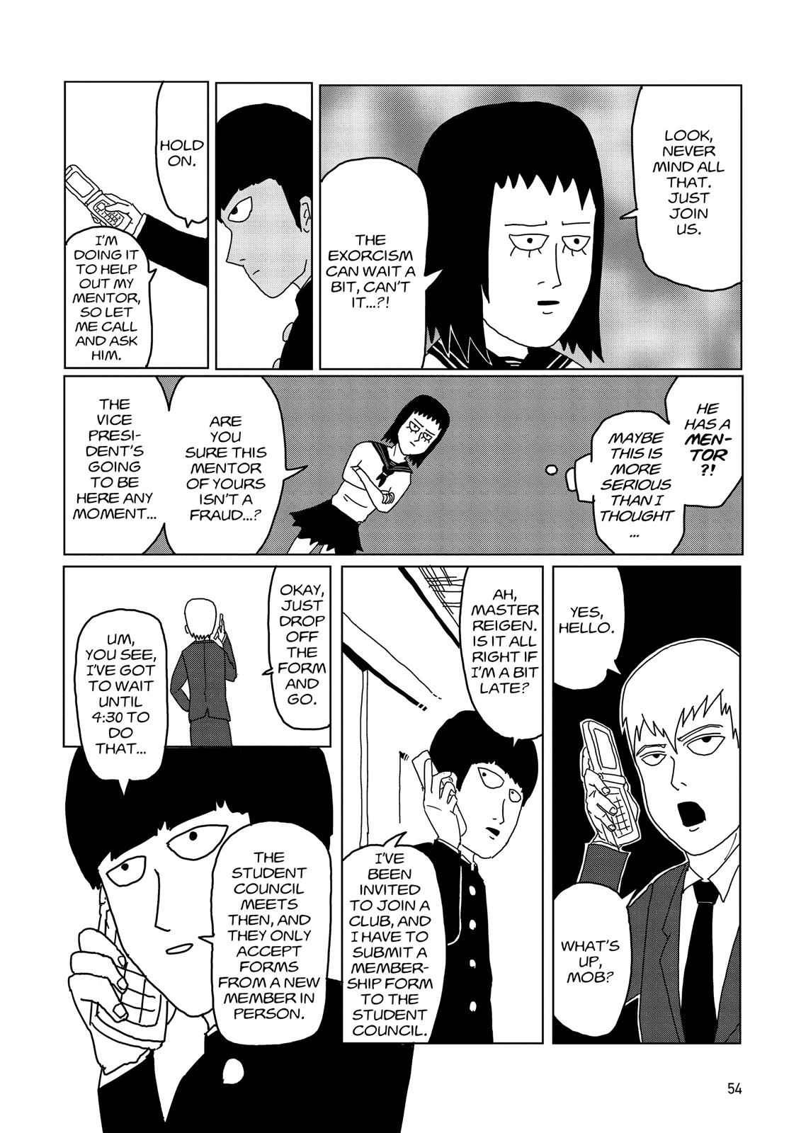 Mob Psycho 100 Chap 4 - Next Chap 5