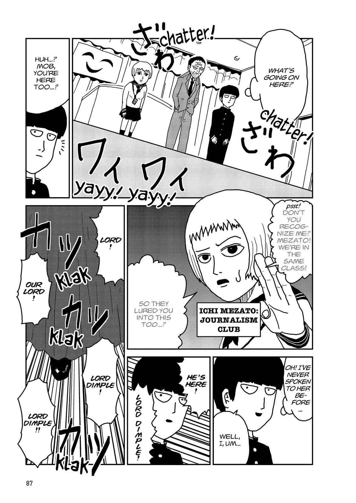 Mob Psycho 100 Chap 6 - Next Chap 7
