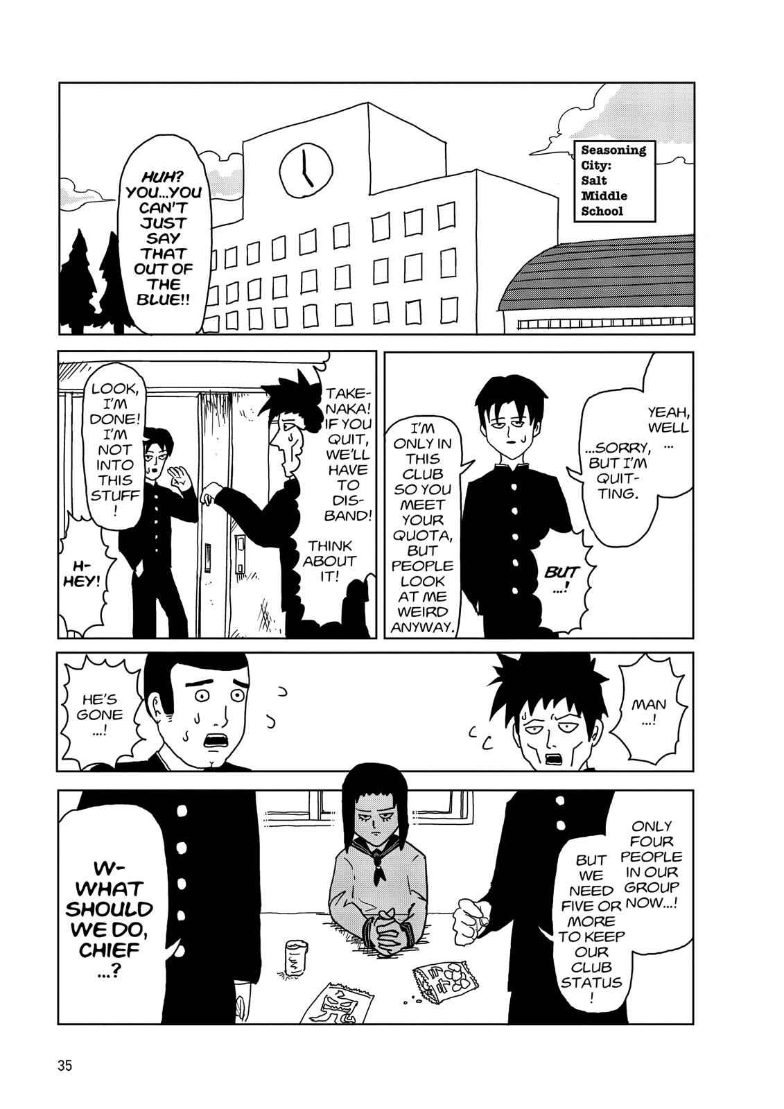 Mob Psycho 100 Chap 3 - Next Chap 4