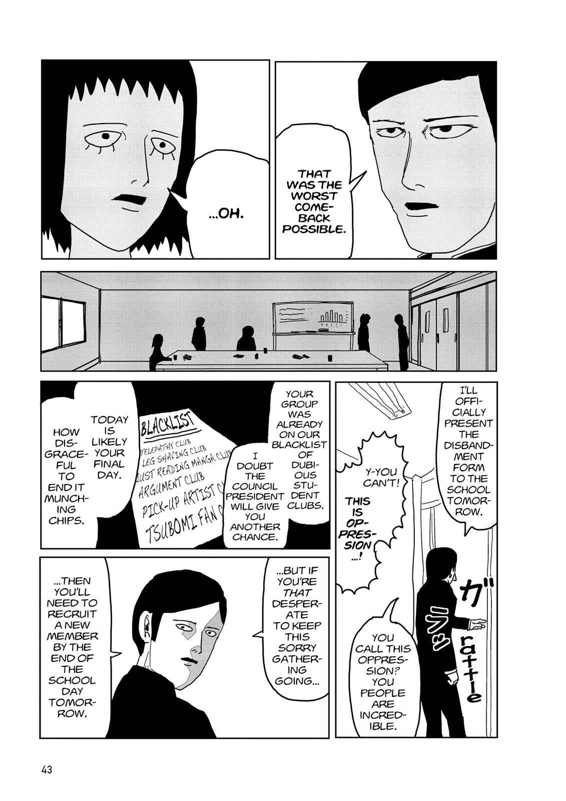 Mob Psycho 100 Chap 3 - Next Chap 4