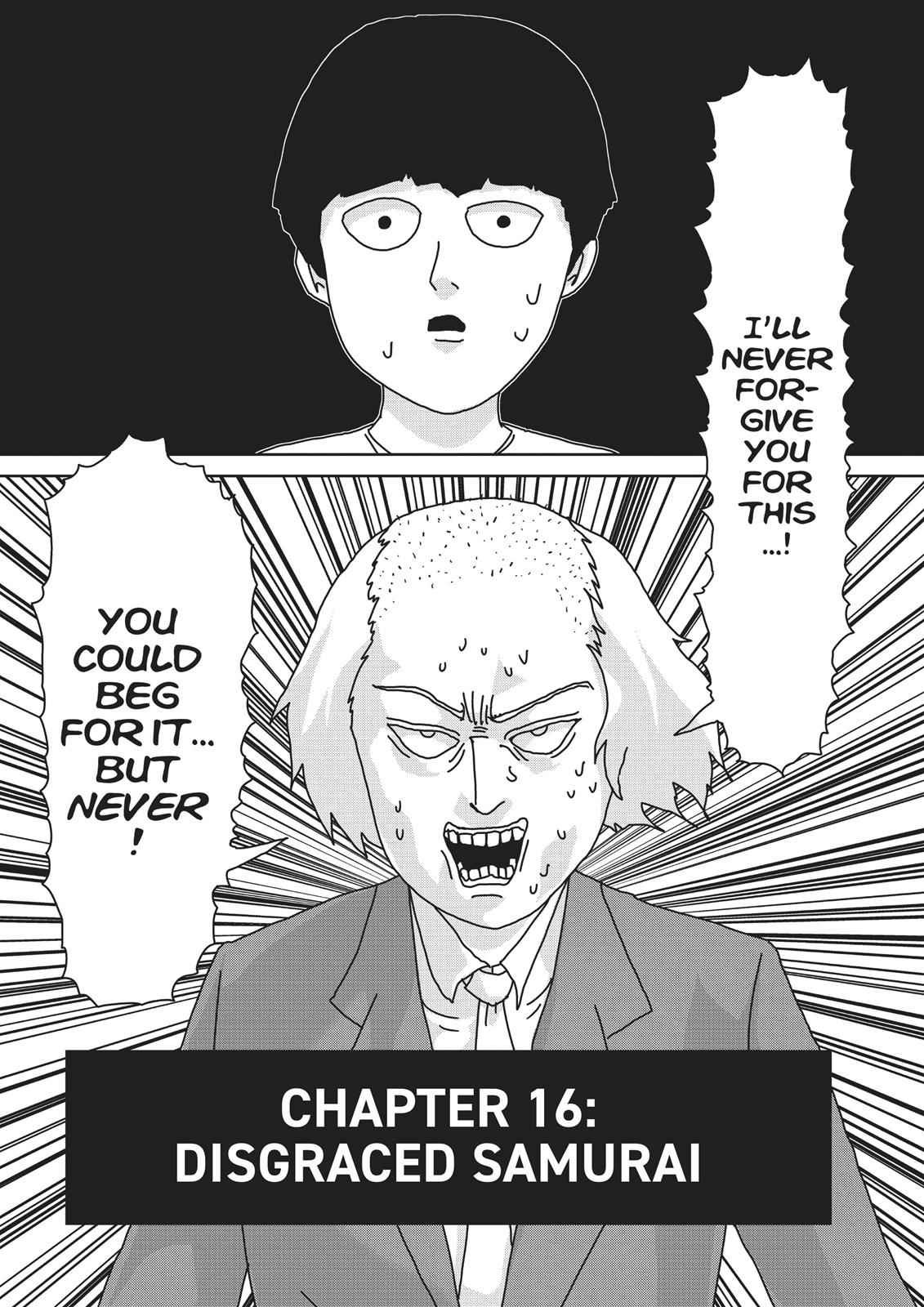 Mob Psycho 100 Chap 16 - Next Chap 17