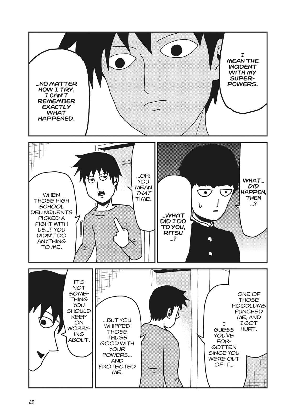 Mob Psycho 100 Chap 19 - Next Chap 20