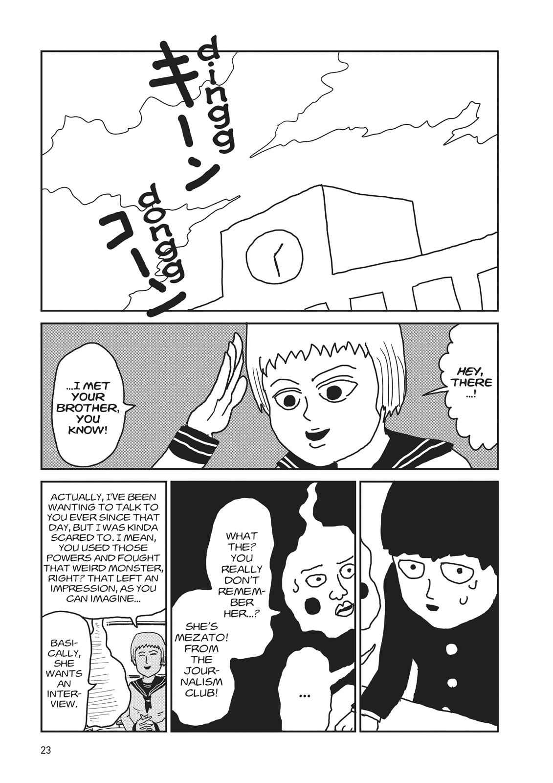 Mob Psycho 100 Chap 11 - Next Chap 12