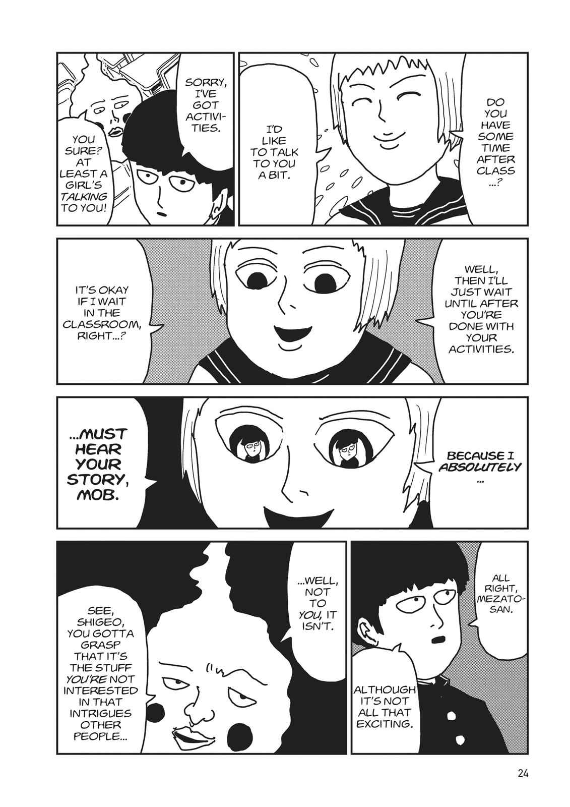 Mob Psycho 100 Chap 11 - Next Chap 12
