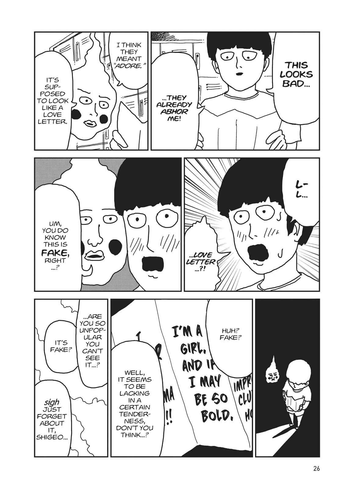 Mob Psycho 100 Chap 11 - Next Chap 12