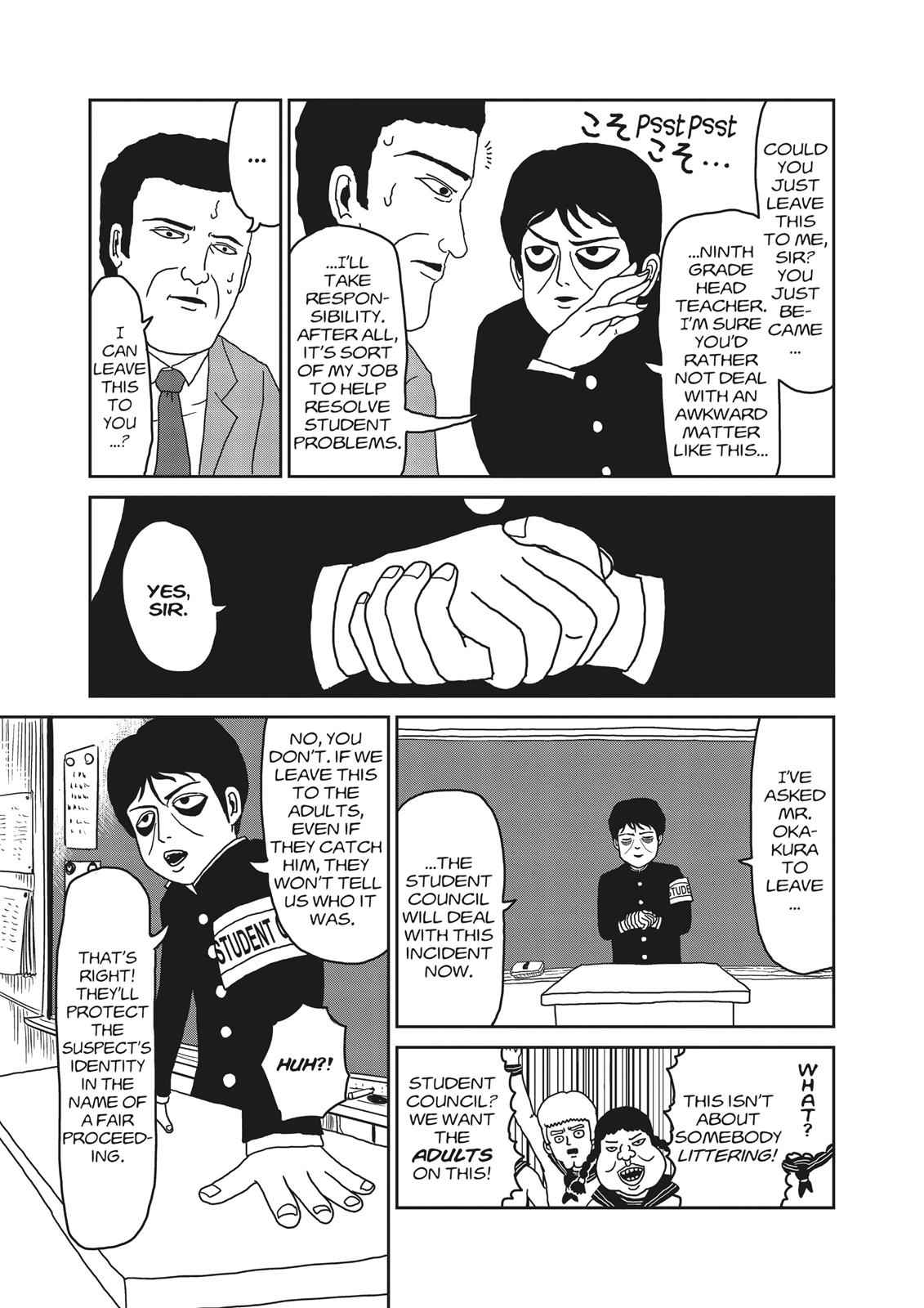Mob Psycho 100 Chap 24 - Next Chap 25