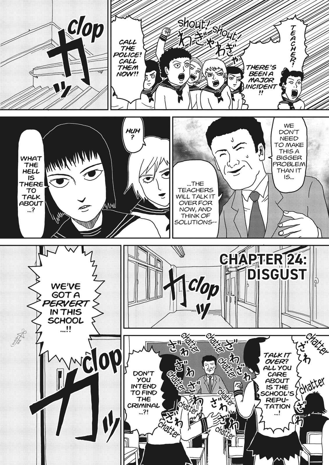 Mob Psycho 100 Chap 24 - Next Chap 25