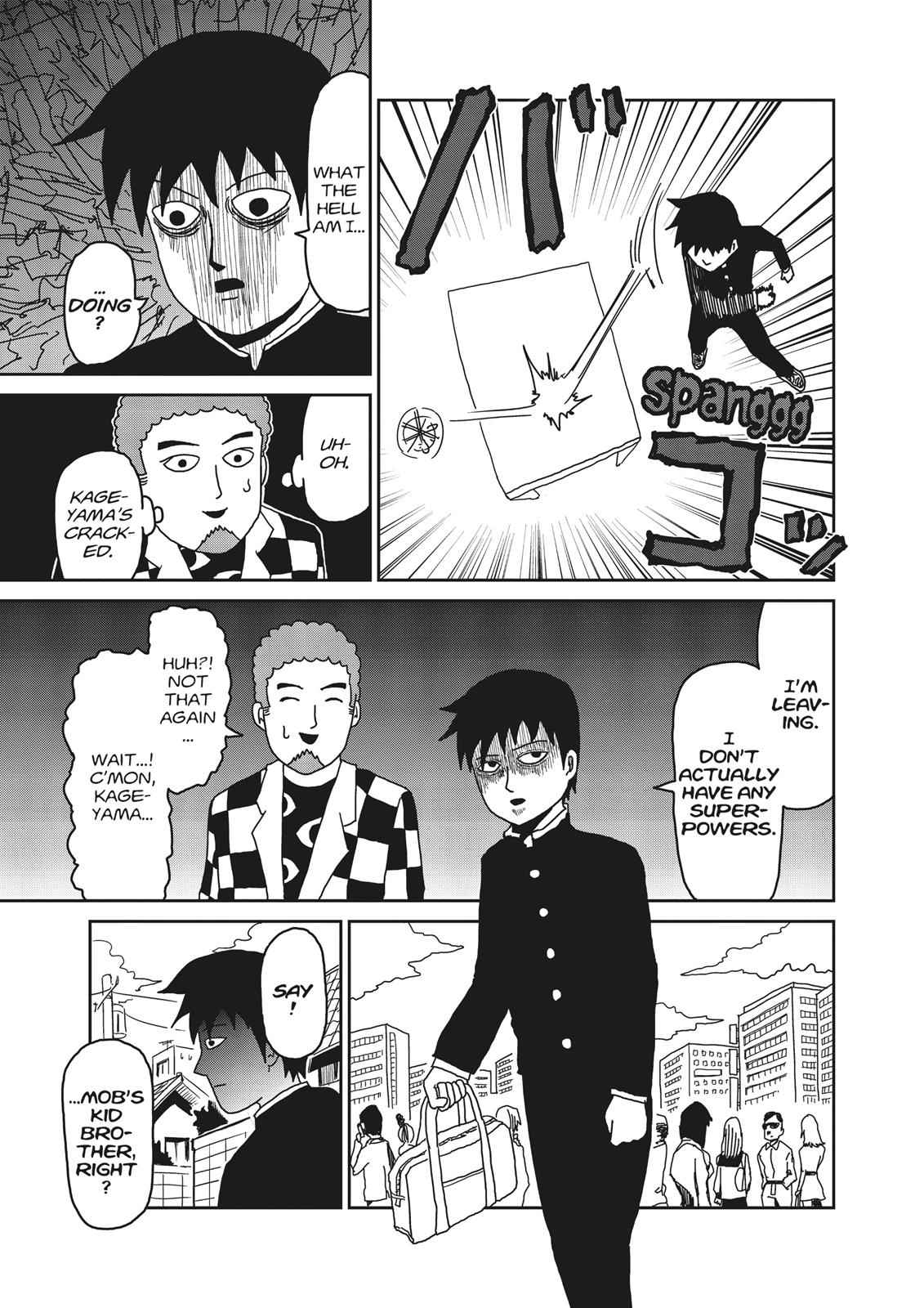 Mob Psycho 100 Chap 24 - Next Chap 25