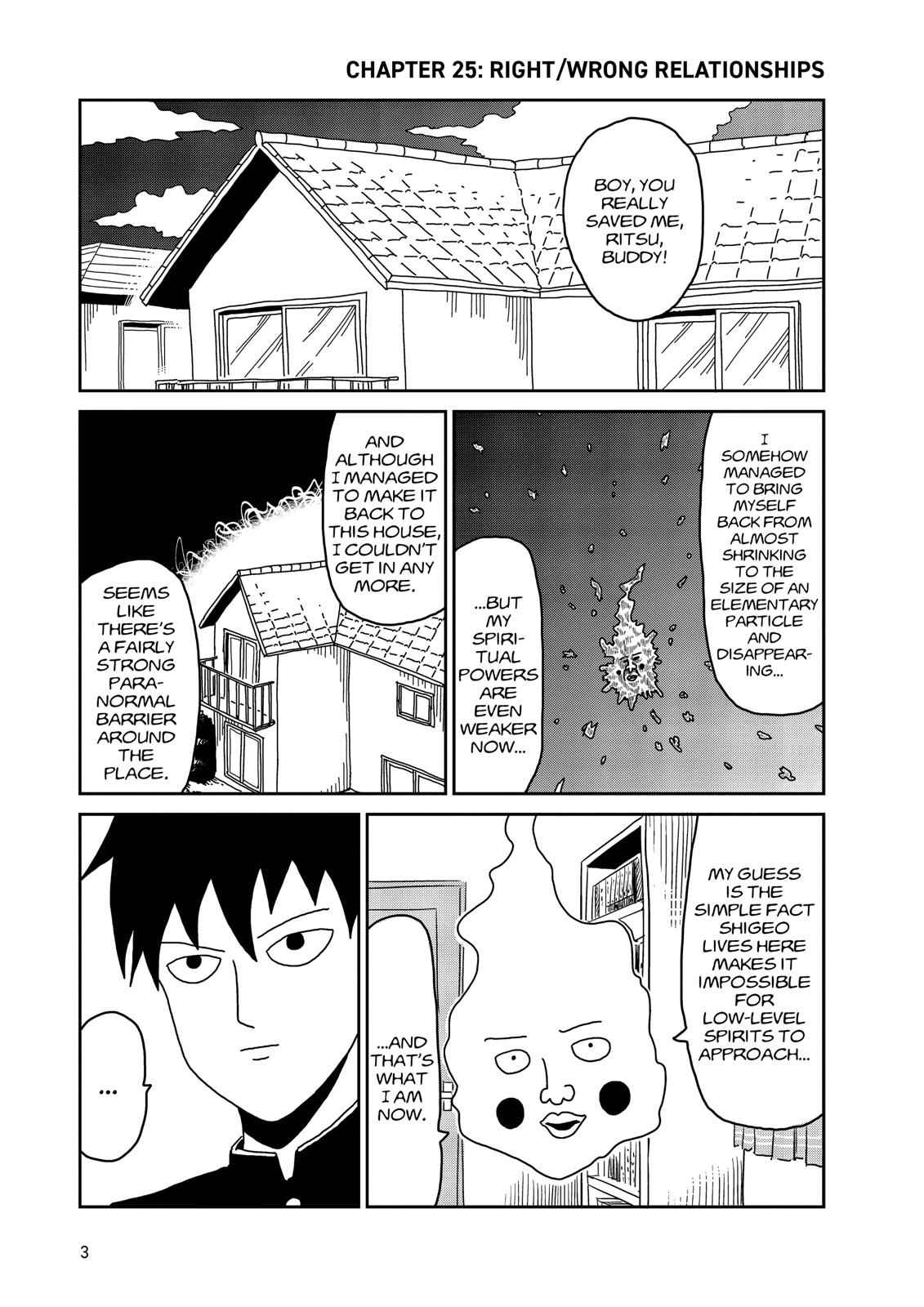 Mob Psycho 100 Chap 25 - Next Chap 26