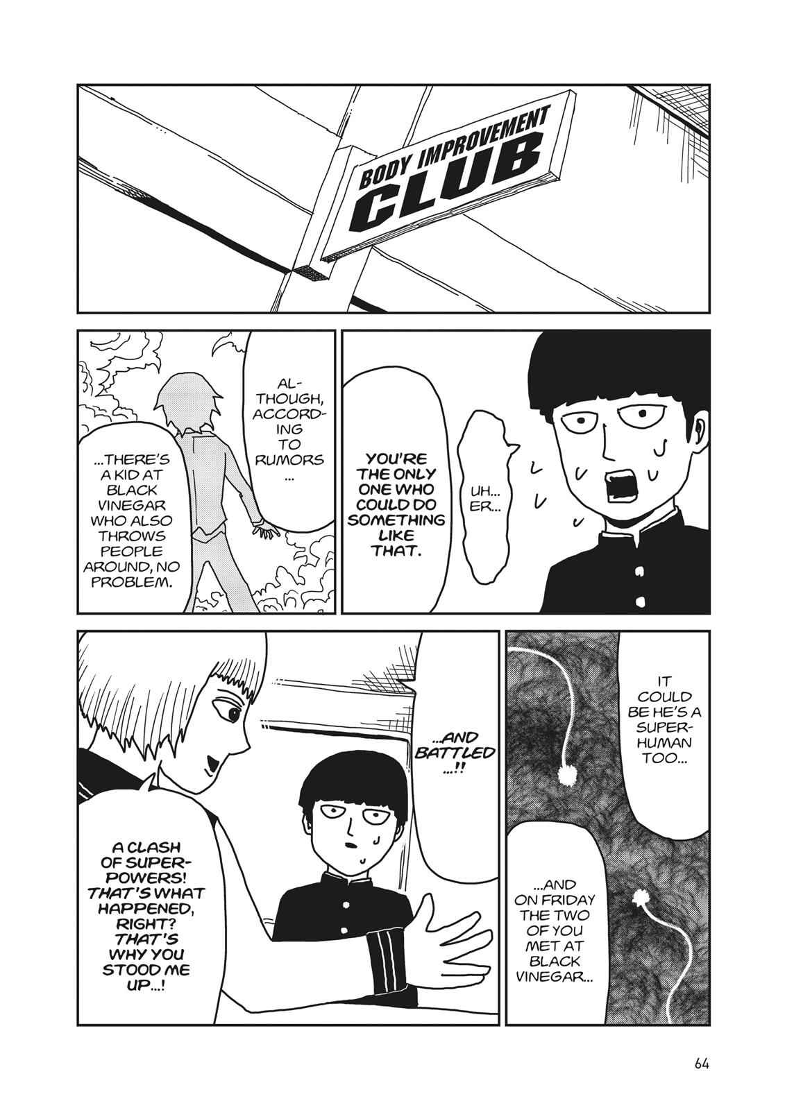 Mob Psycho 100 Chap 20 - Next Chap 21