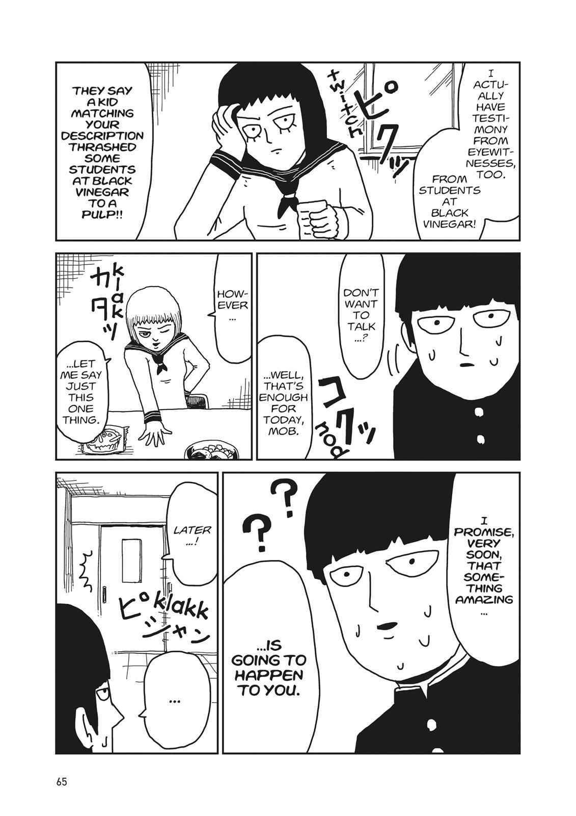 Mob Psycho 100 Chap 20 - Next Chap 21