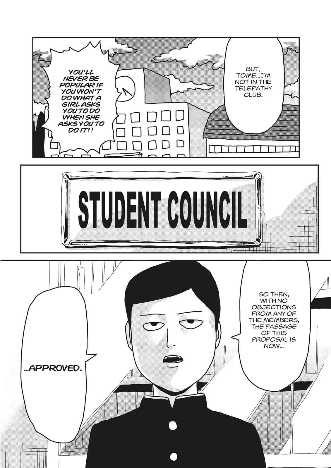 Mob Psycho 100 Chap 20 - Next Chap 21