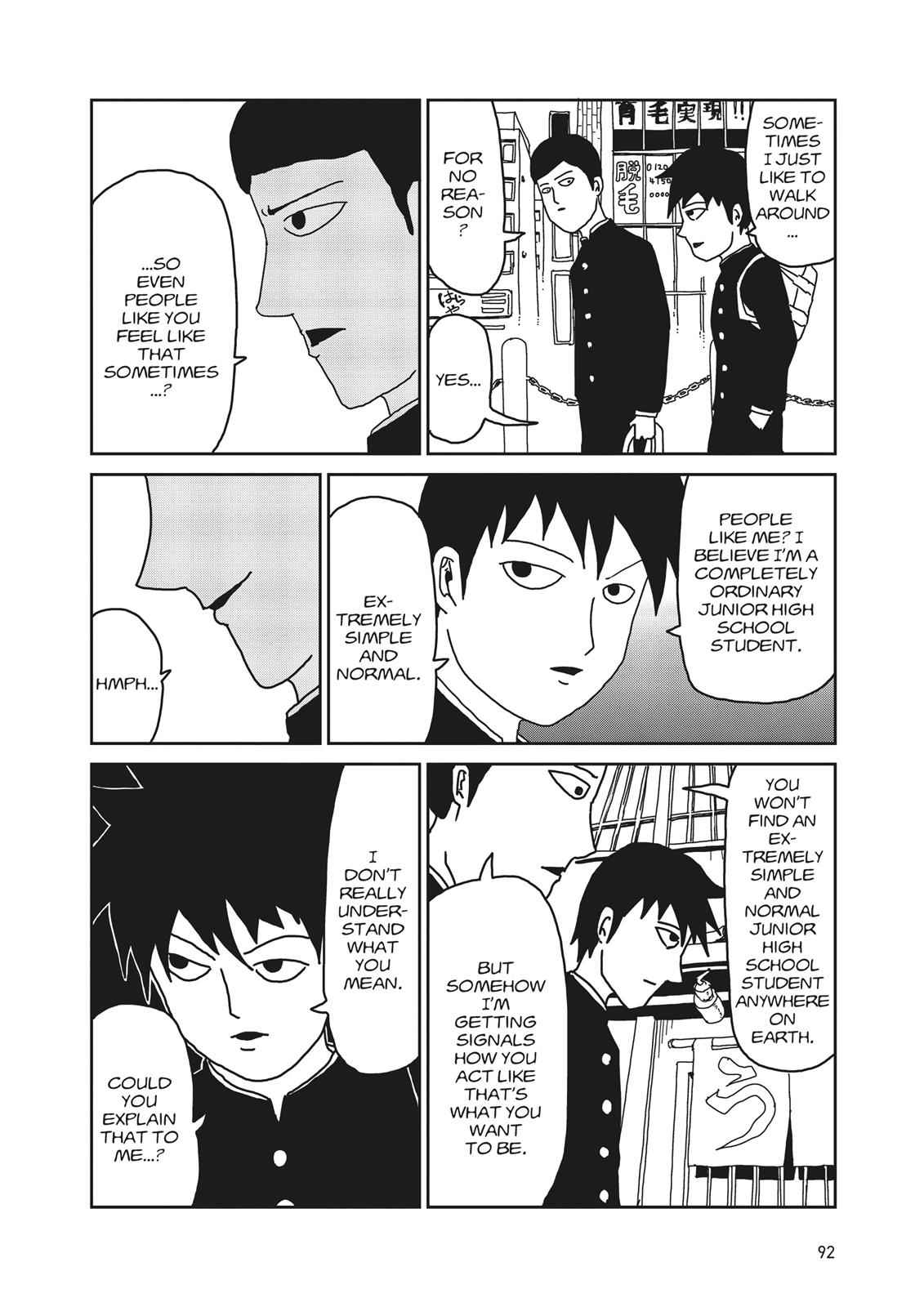 Mob Psycho 100 Chap 21 - Next Chap 22