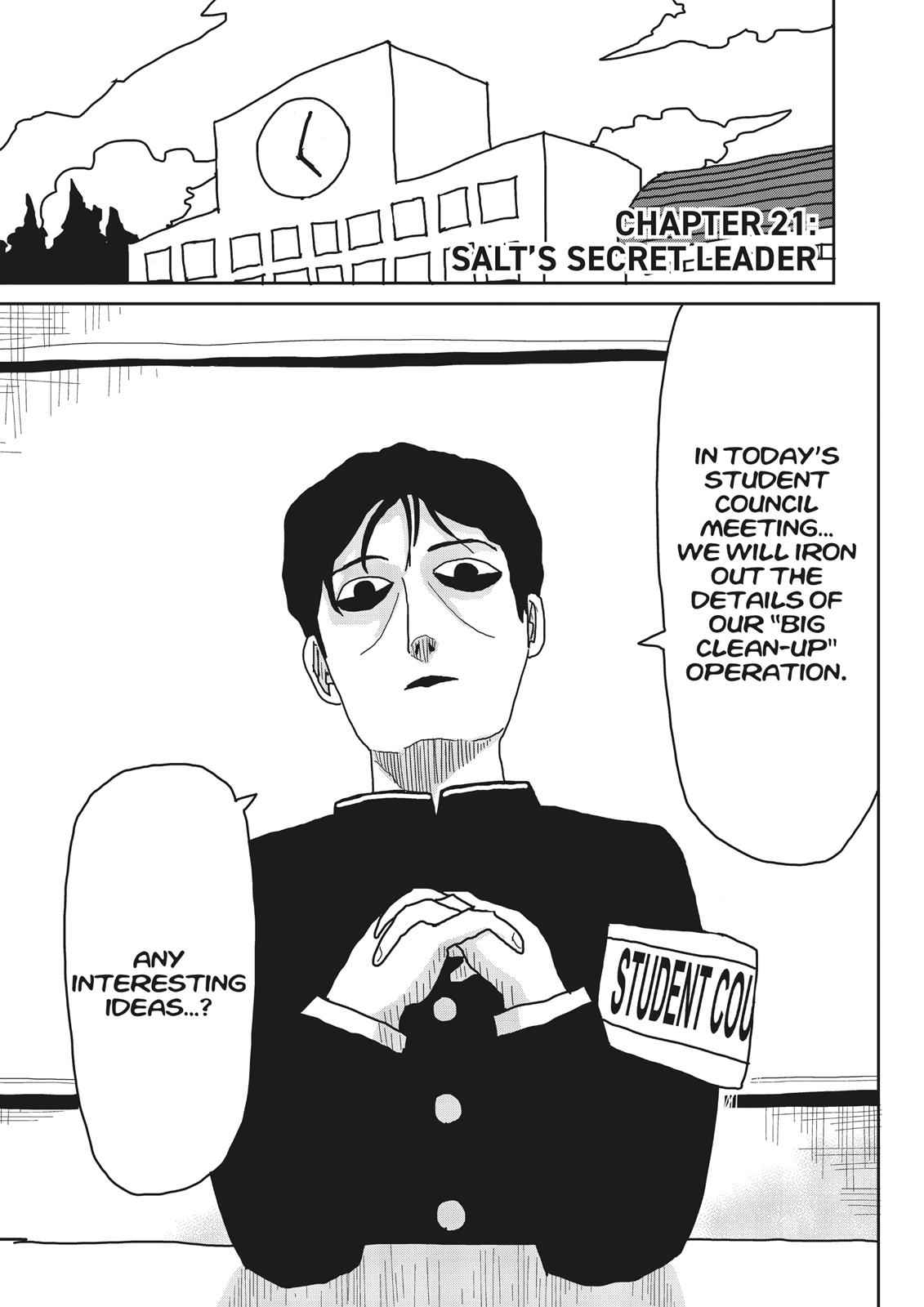 Mob Psycho 100 Chap 21 - Next Chap 22