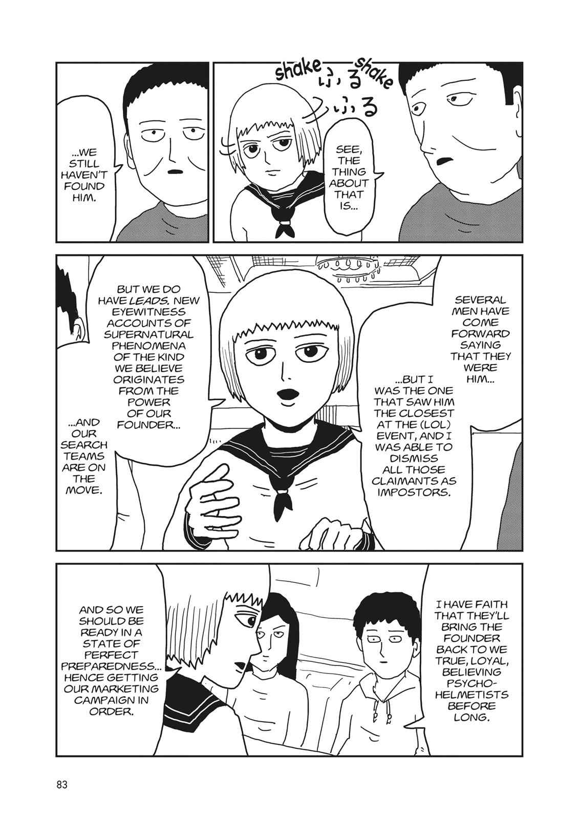 Mob Psycho 100 Chap 21 - Next Chap 22