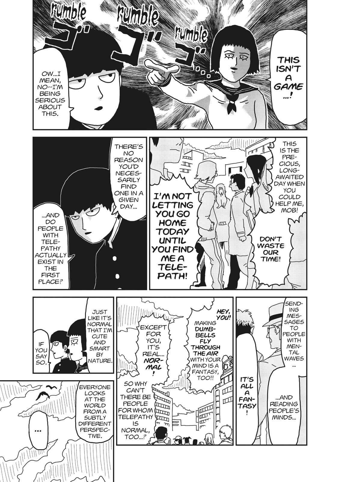 Mob Psycho 100 Chap 22 - Next Chap 23
