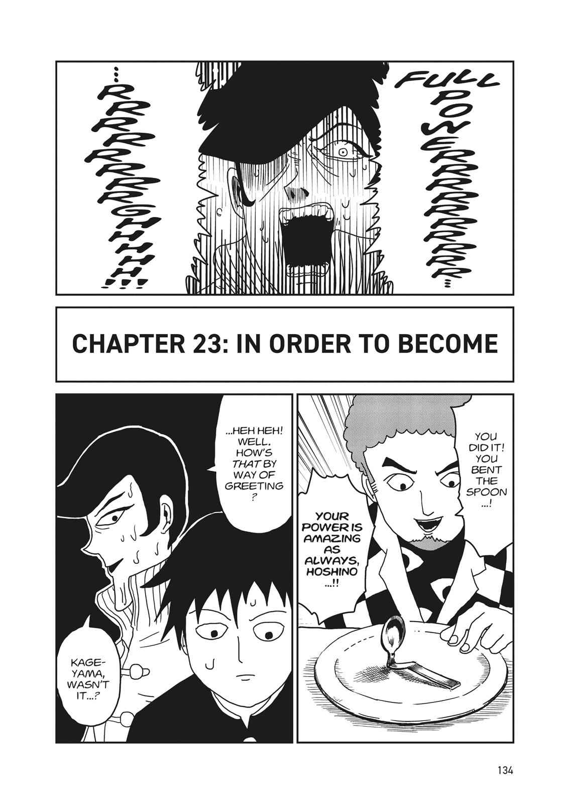 Mob Psycho 100 Chap 23 - Next Chap 24