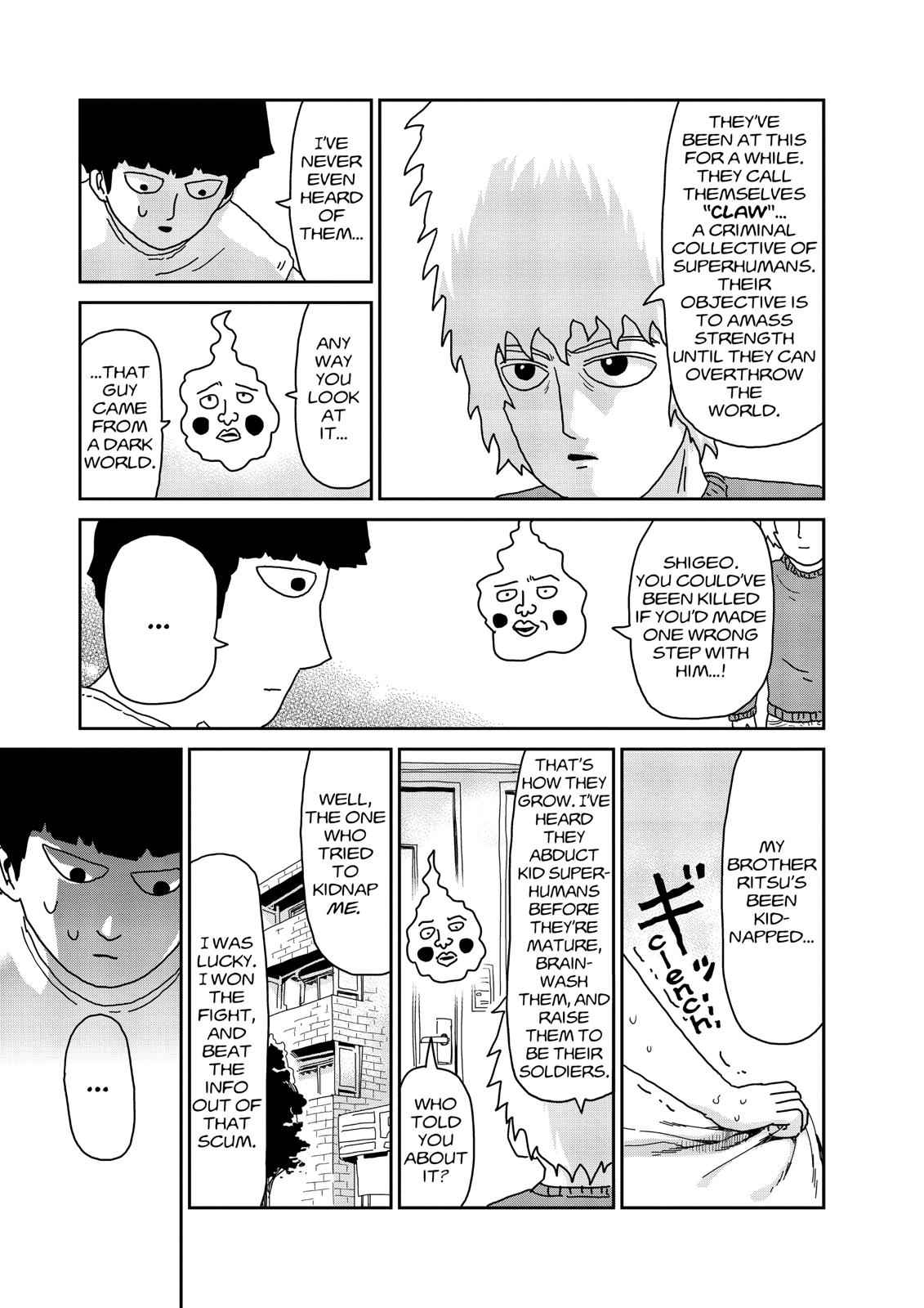 Mob Psycho 100 Chap 34 - Next Chap 35