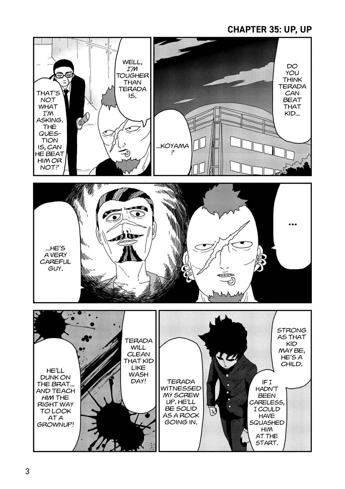 Mob Psycho 100 Chap 35 - Next Chap 36